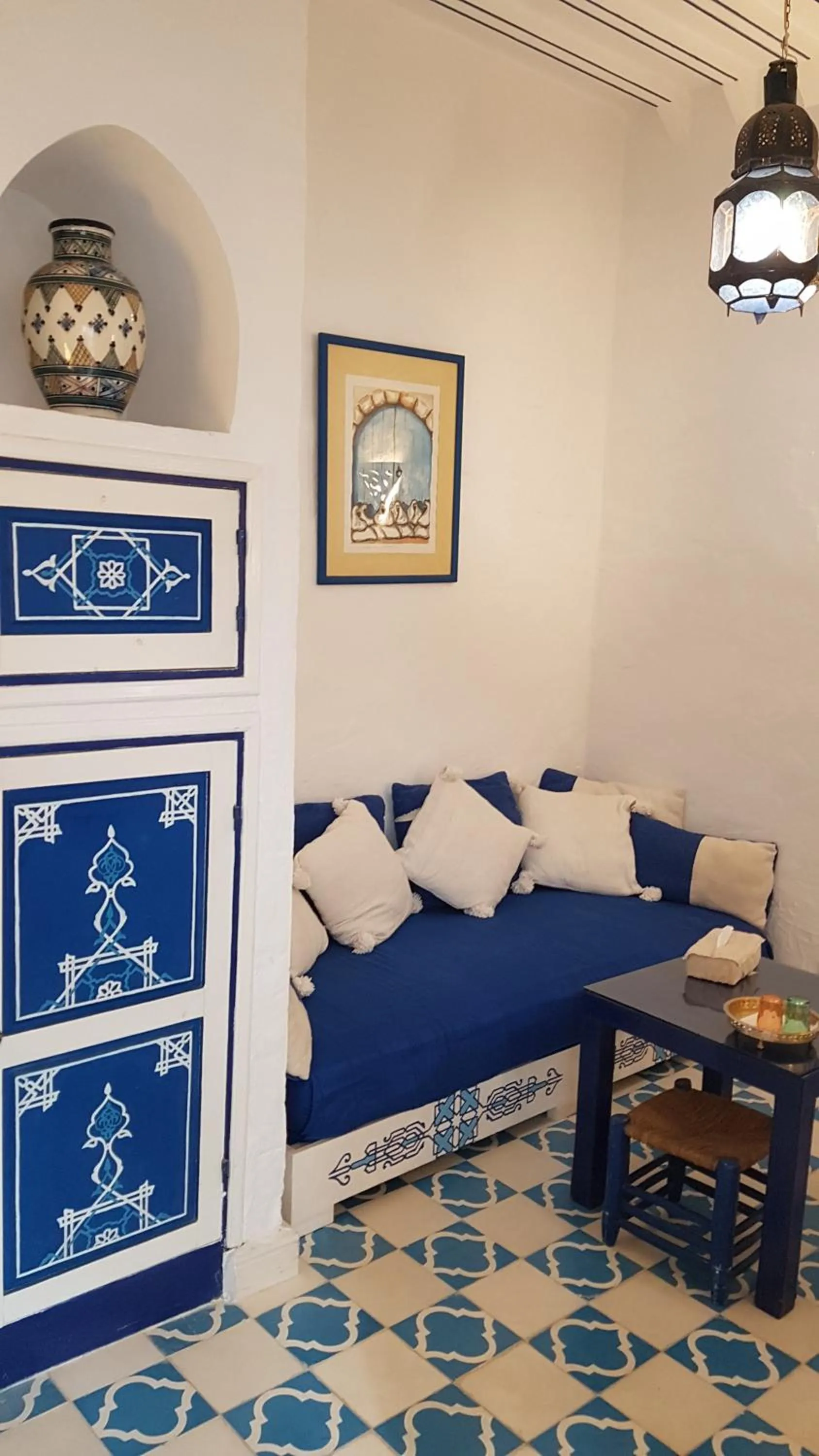 Living room in Dar Loulema