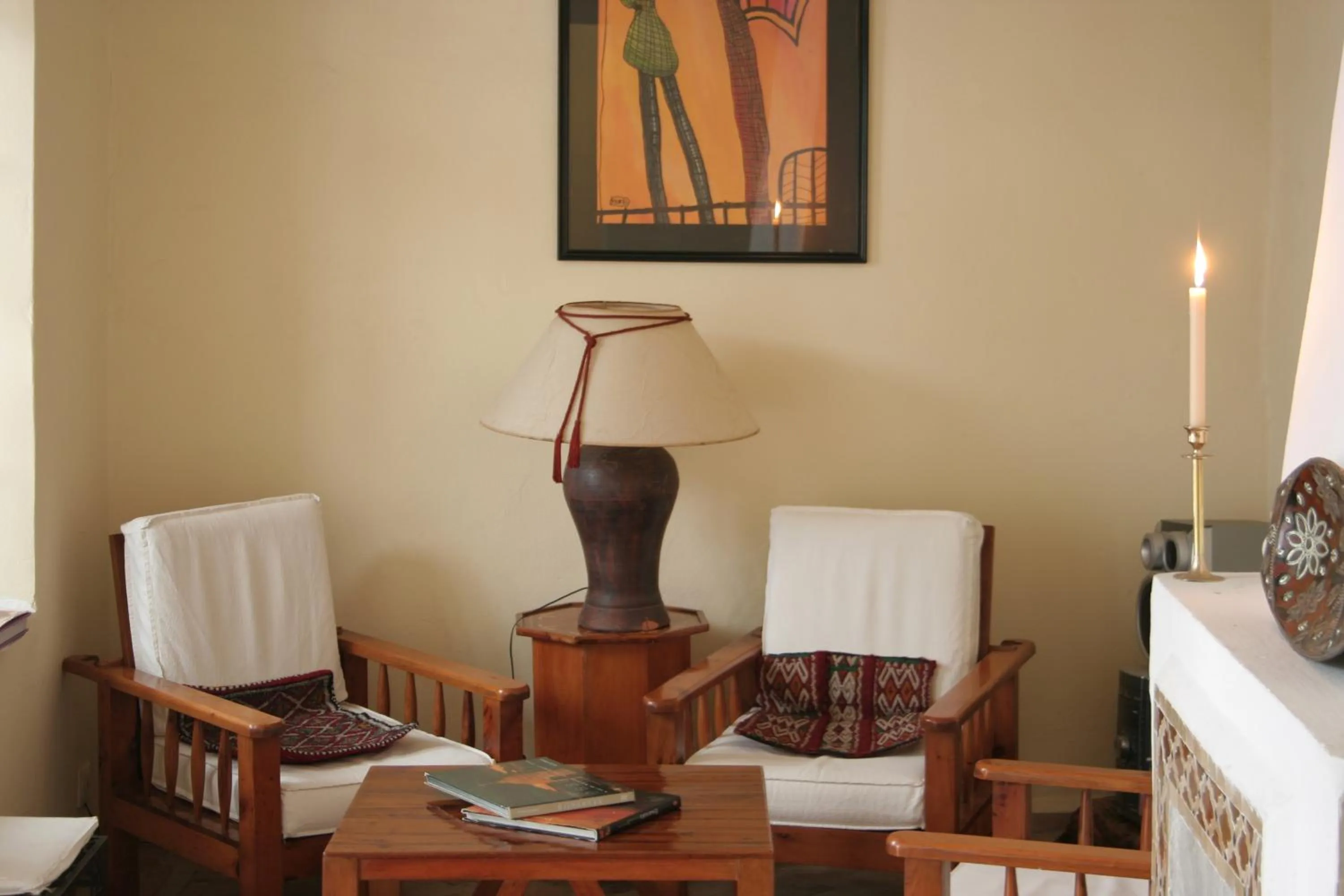 Lounge or bar in Dar Loulema