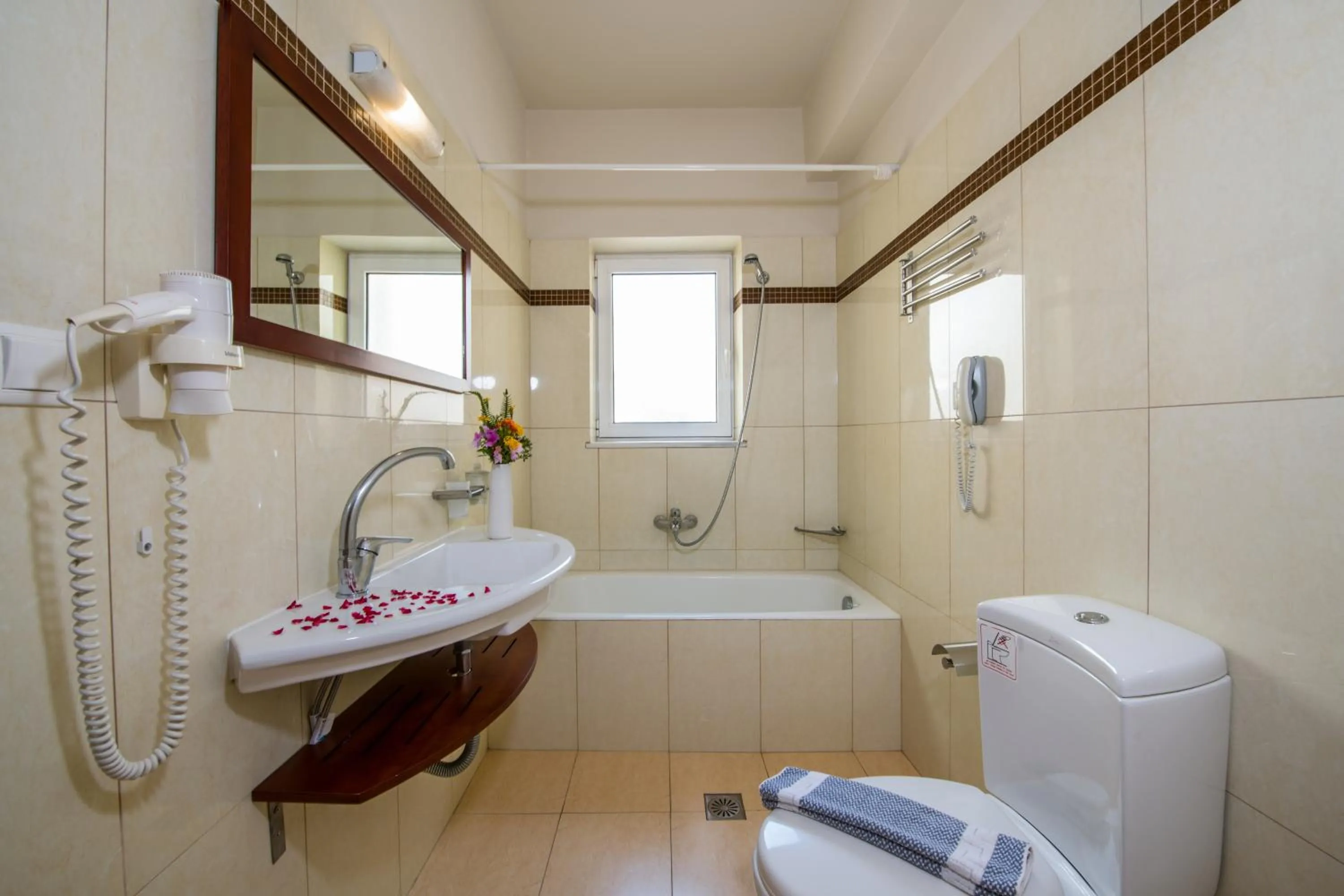 Bathroom in Toxo Hotel