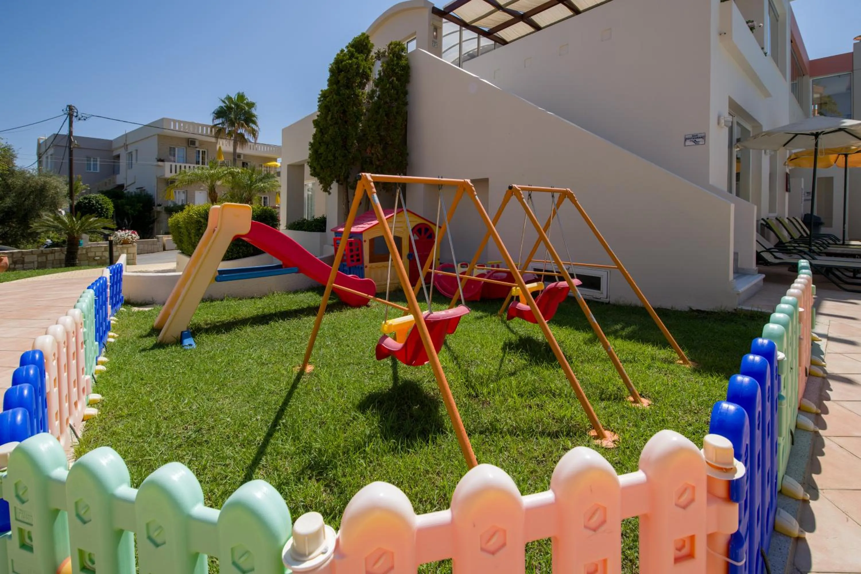 Children play ground in Toxo Hotel