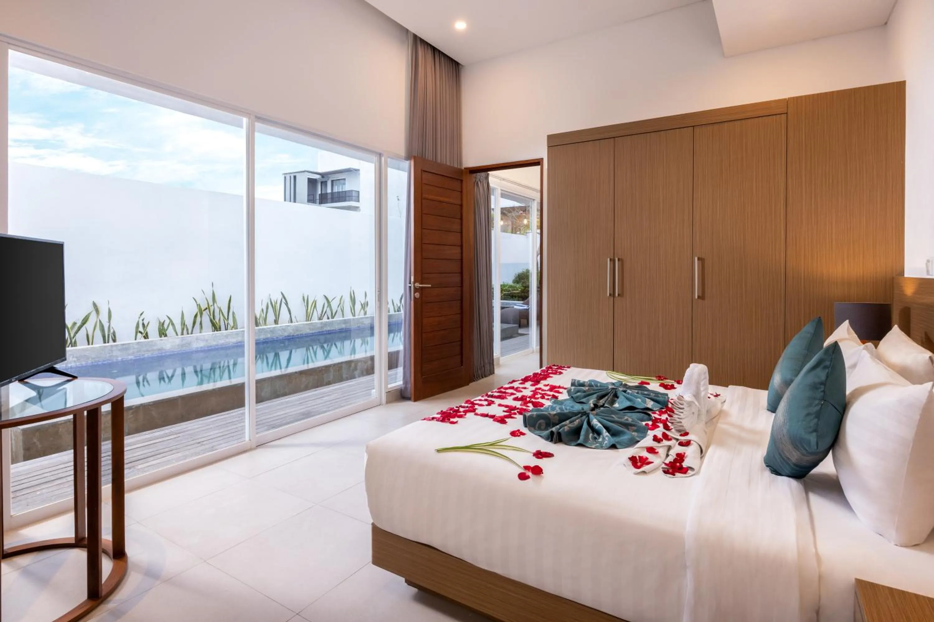 Bedroom, Bed in Hideaway Villas Bali - Ungasan by Kanaan Hospitality