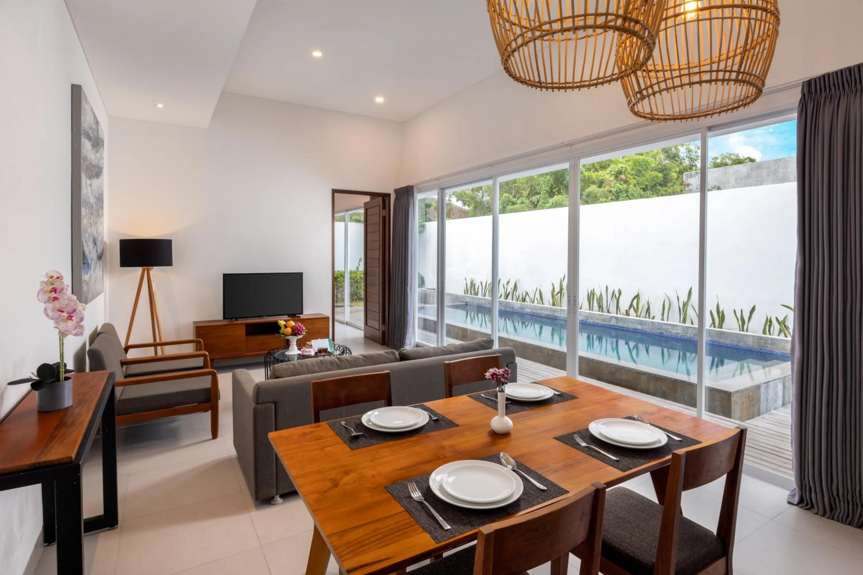 Dining area in Hideaway Villas Bali - Ungasan by Kanaan Hospitality