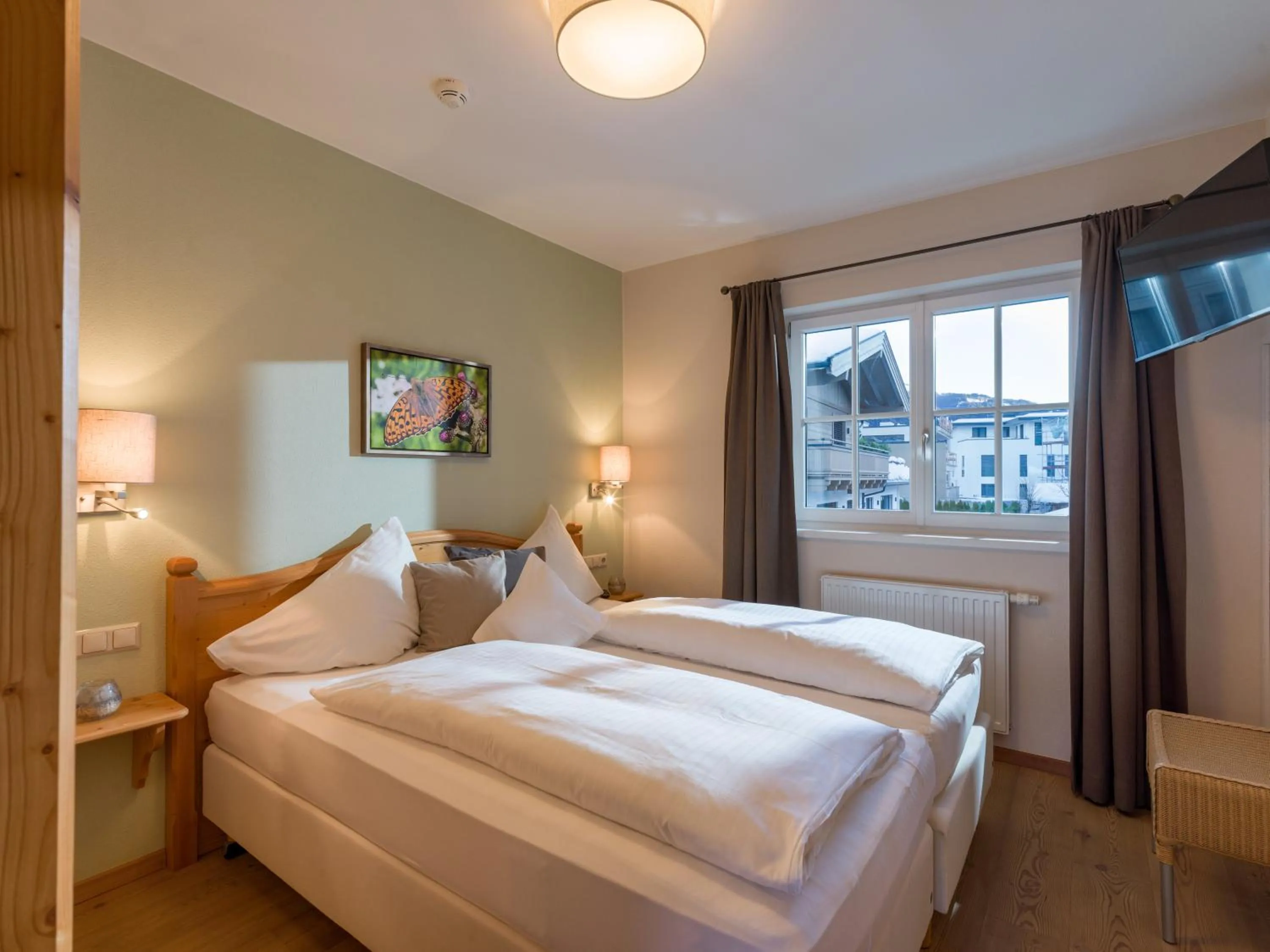 Bedroom, Bed in Alpen Glück Hotel Villa Lisa garni