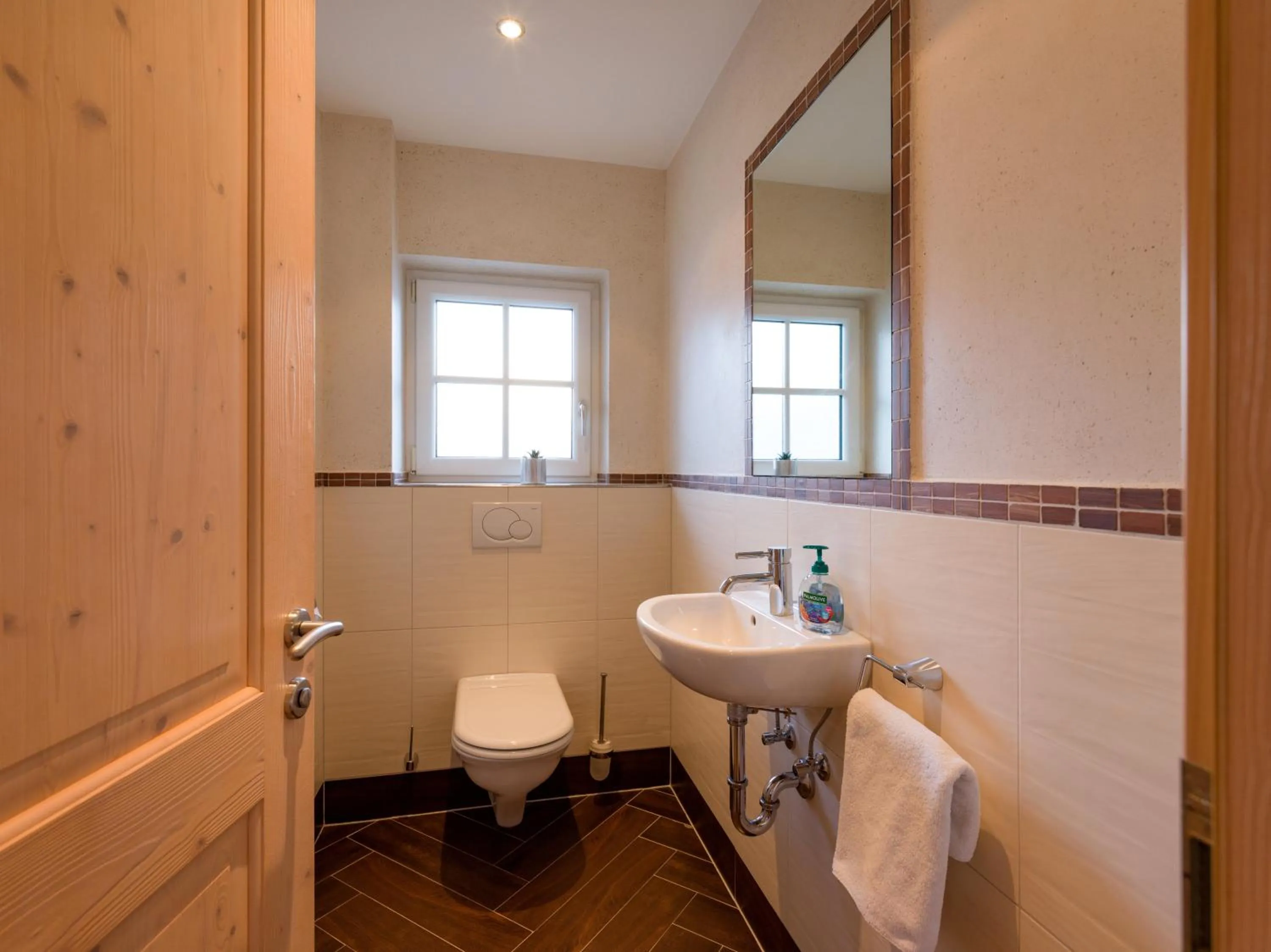 Toilet in Alpen Glück Hotel Villa Lisa garni