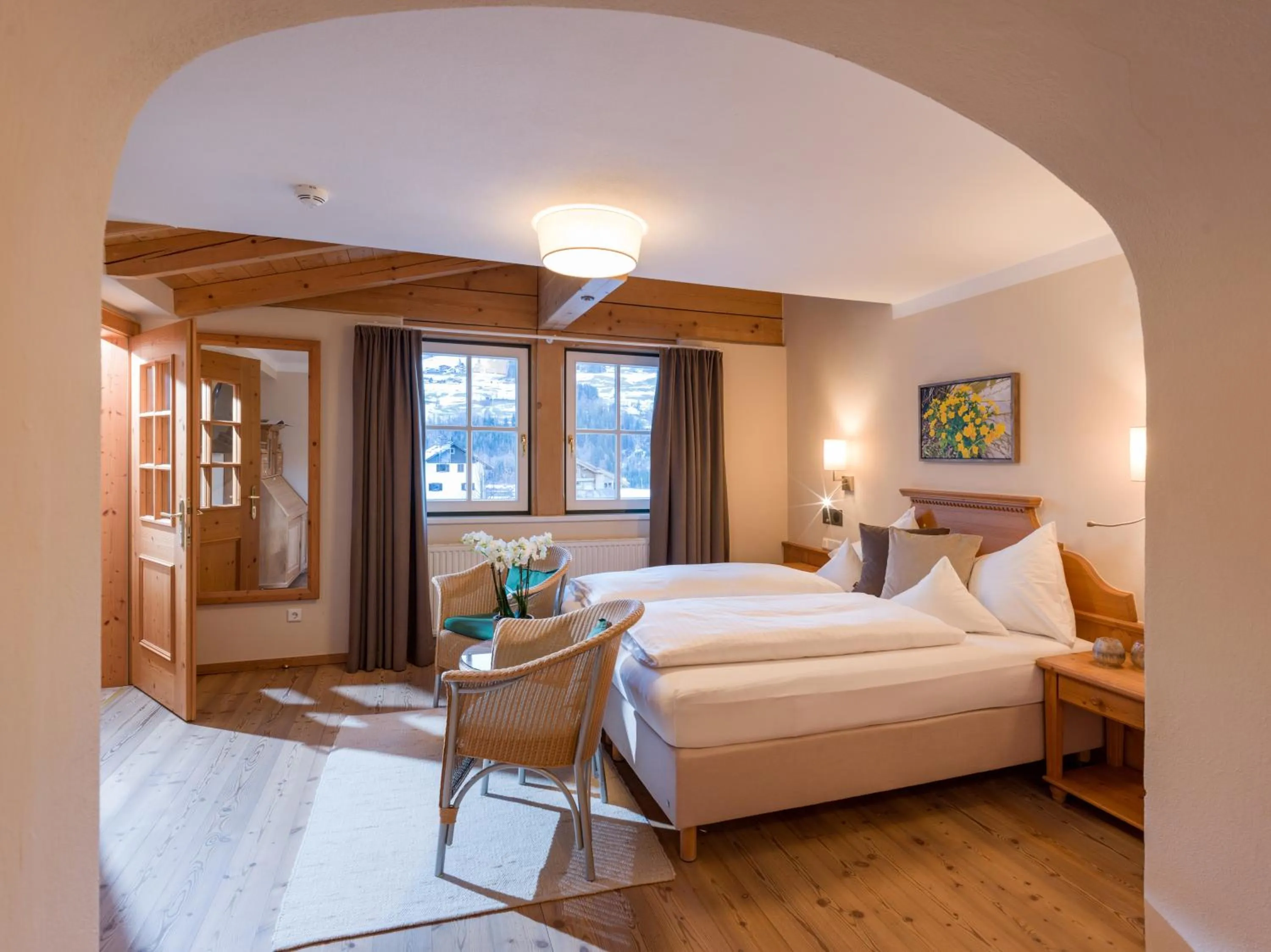 Bedroom, Bed in Alpen Glück Hotel Villa Lisa garni