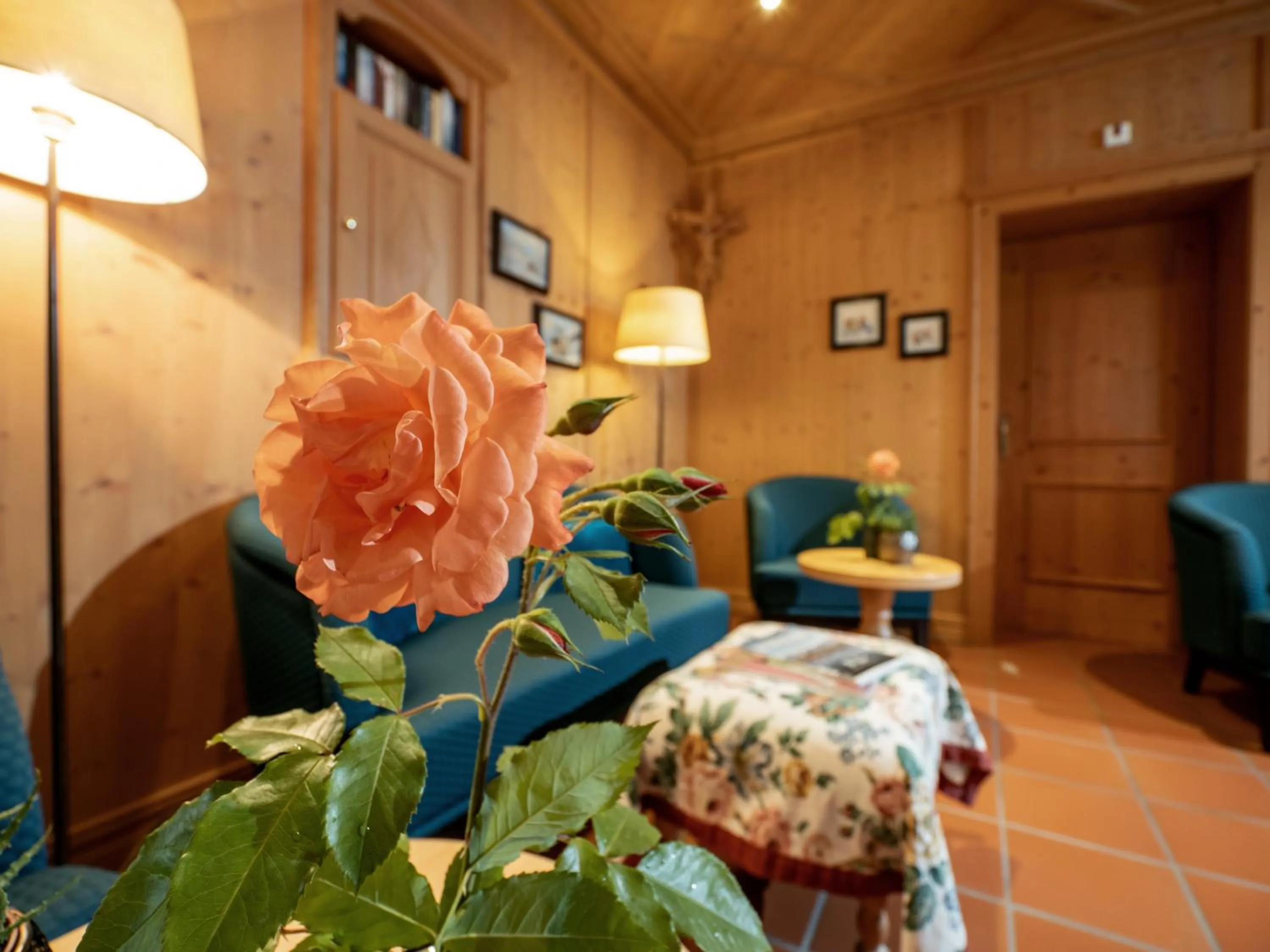 Seating area in Alpen Glück Hotel Villa Lisa garni