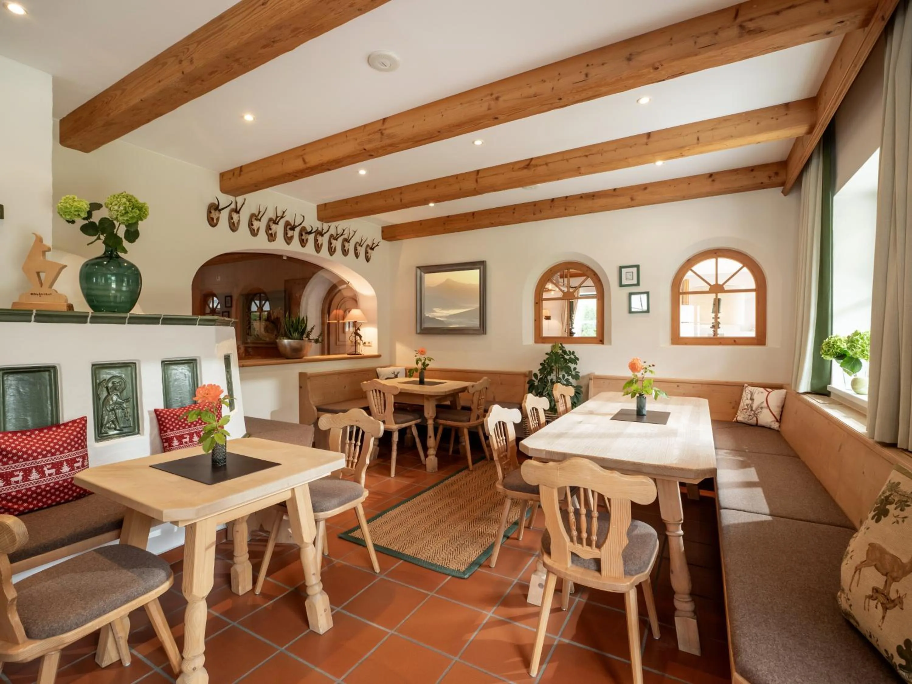 Seating area in Alpen Glück Hotel Villa Lisa garni