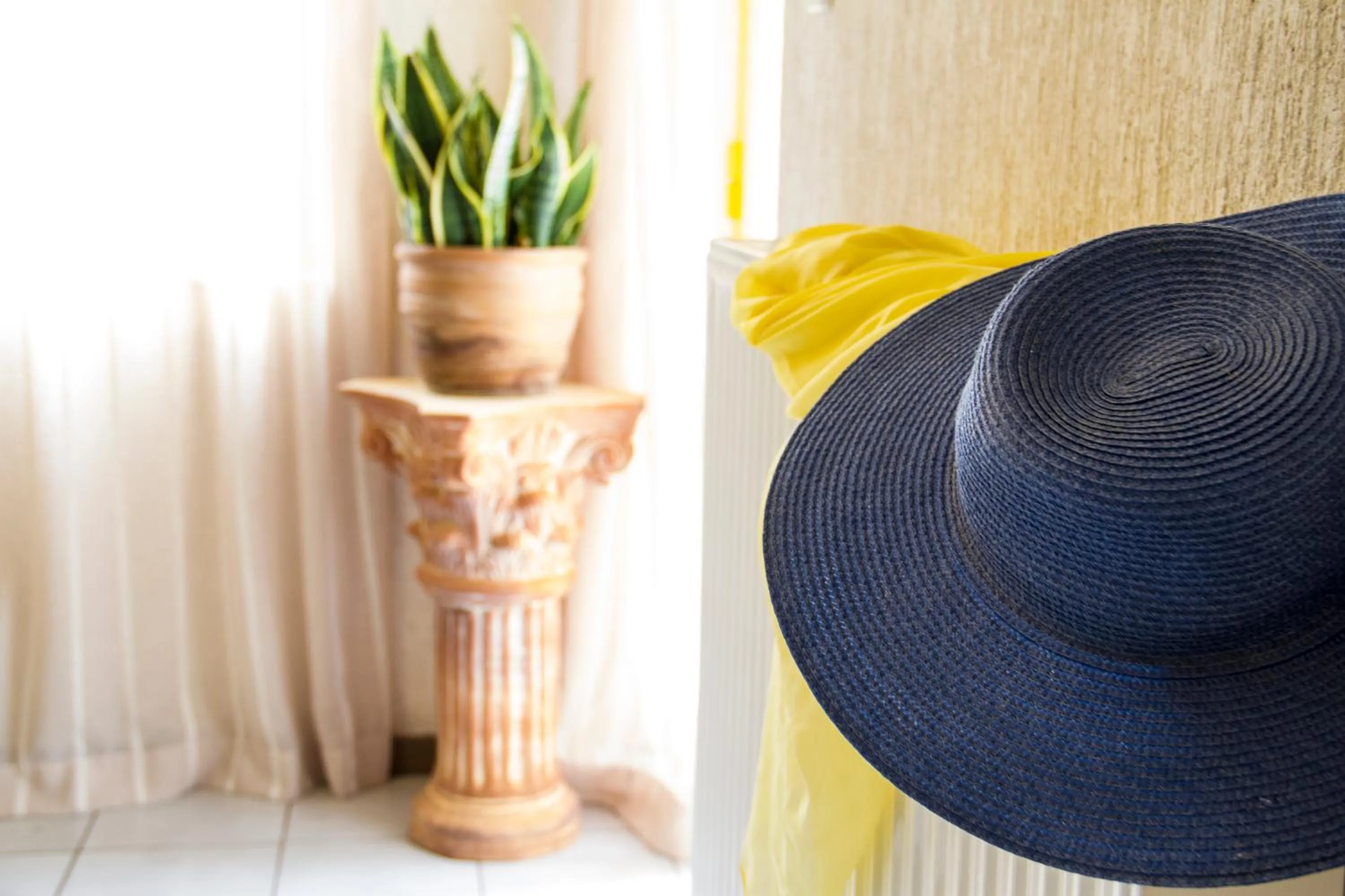 Decorative detail in Lycasti Maisonettes