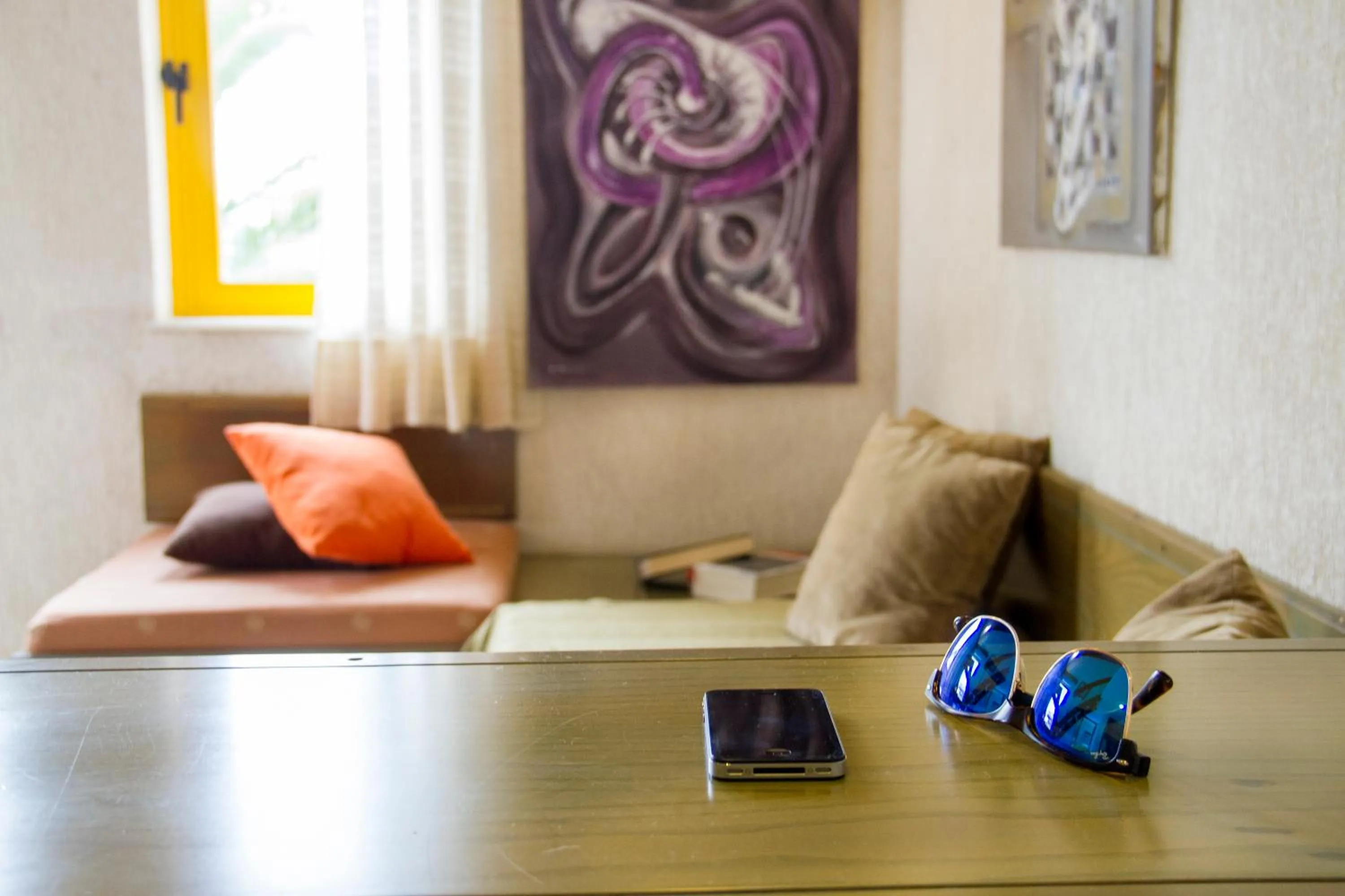 Living room in Lycasti Maisonettes