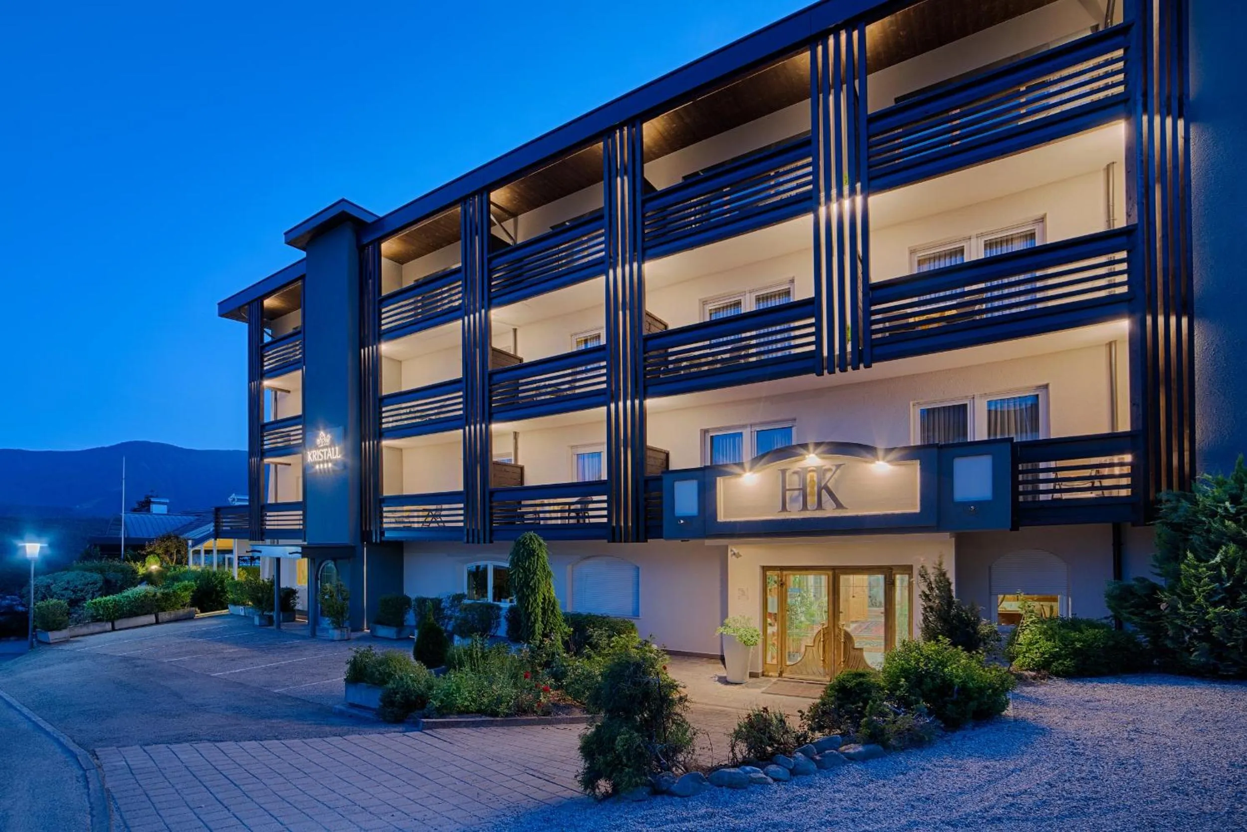 Property building in Hotel Kristall