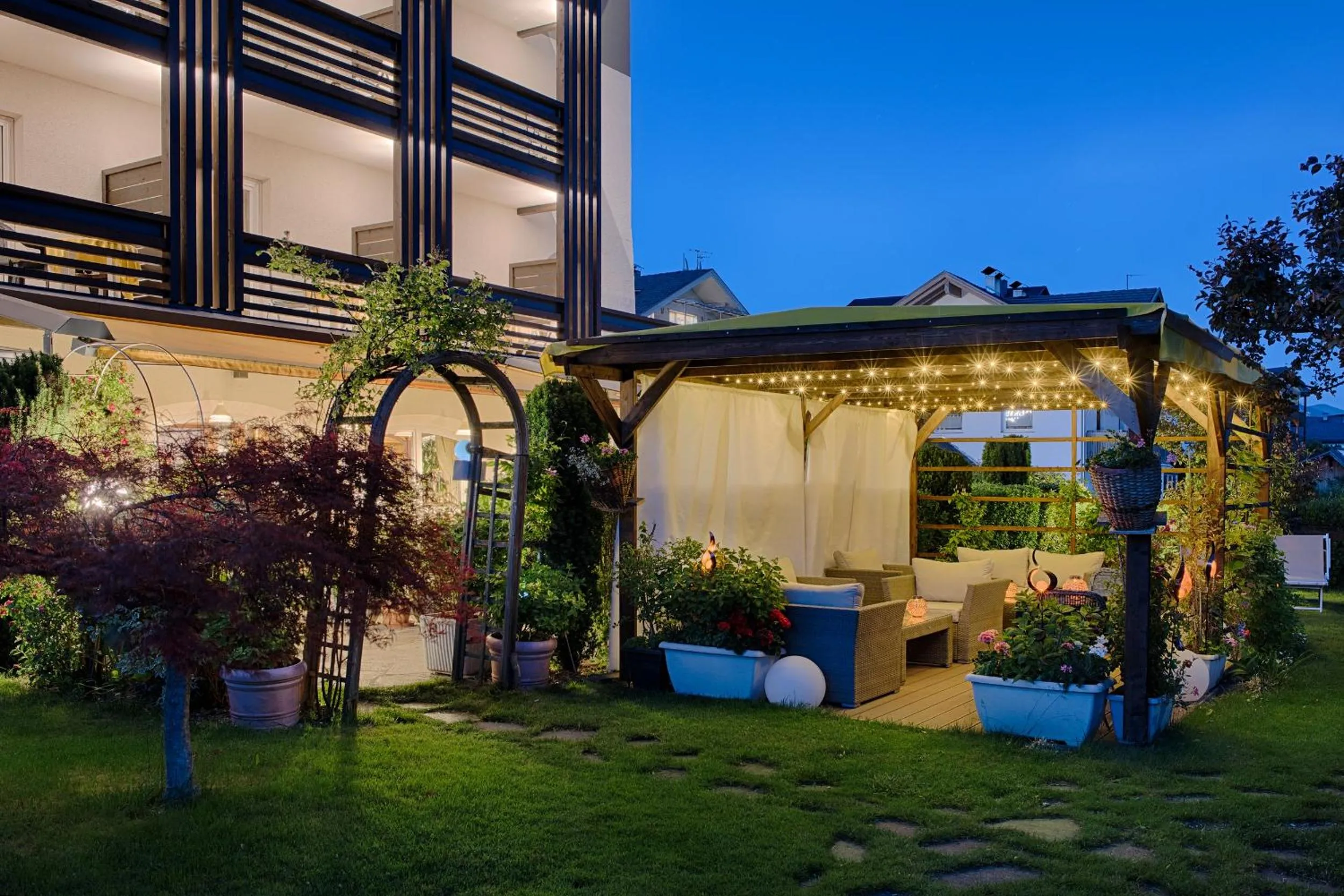 Garden in Hotel Kristall