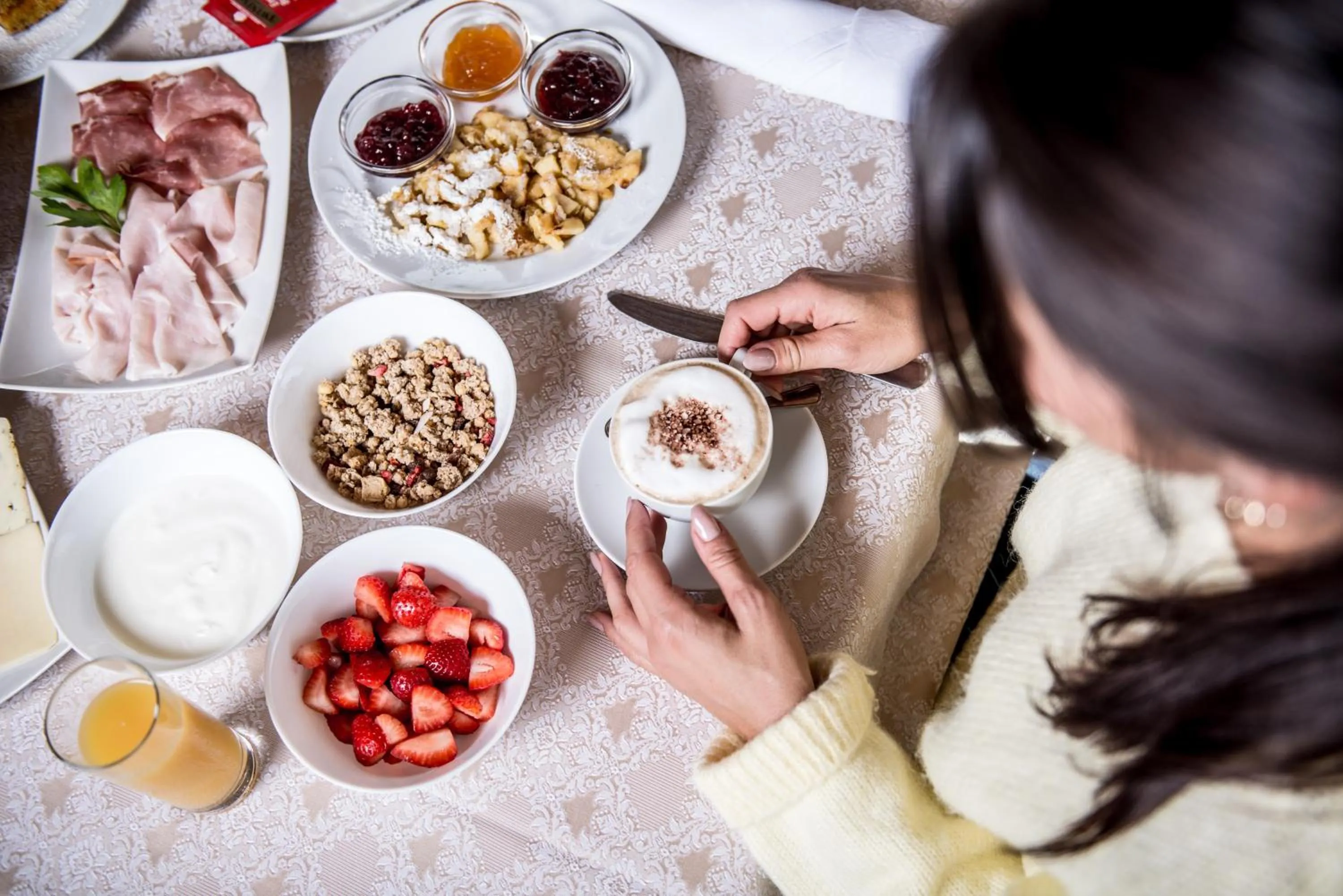 Food in Hotel Kristall