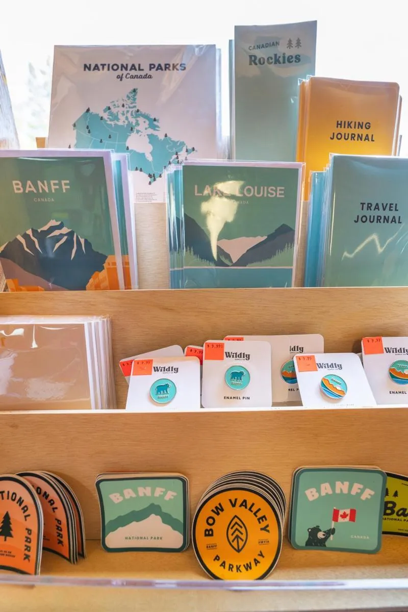 Shopping Area in Castle Mountain Chalets