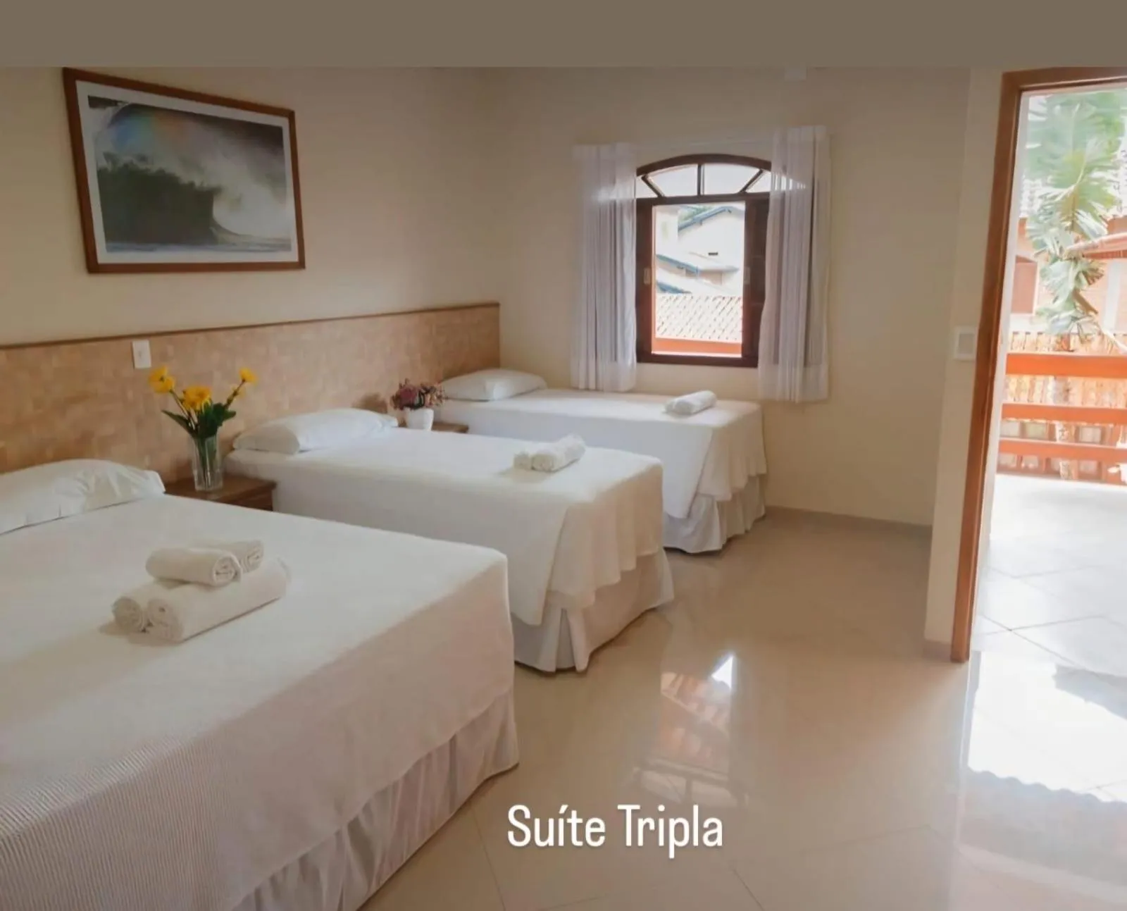 Bed in Hotel Camburi Praia