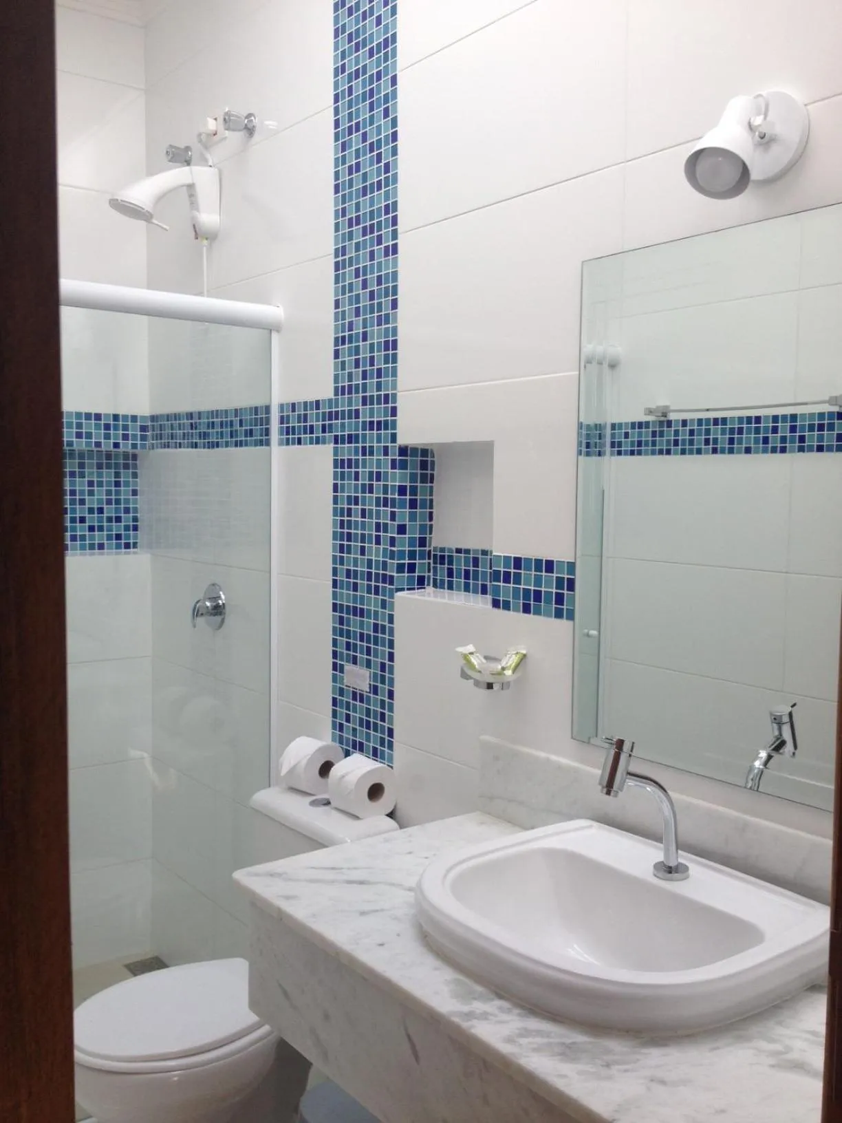 Bathroom in Hotel Camburi Praia