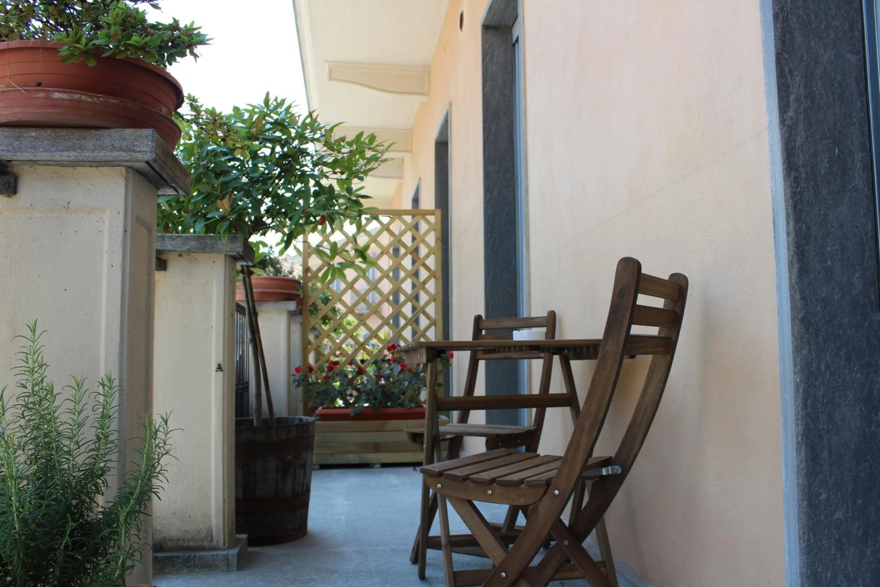 Balcony/Terrace in Hotel Il Grappolo D'Oro
