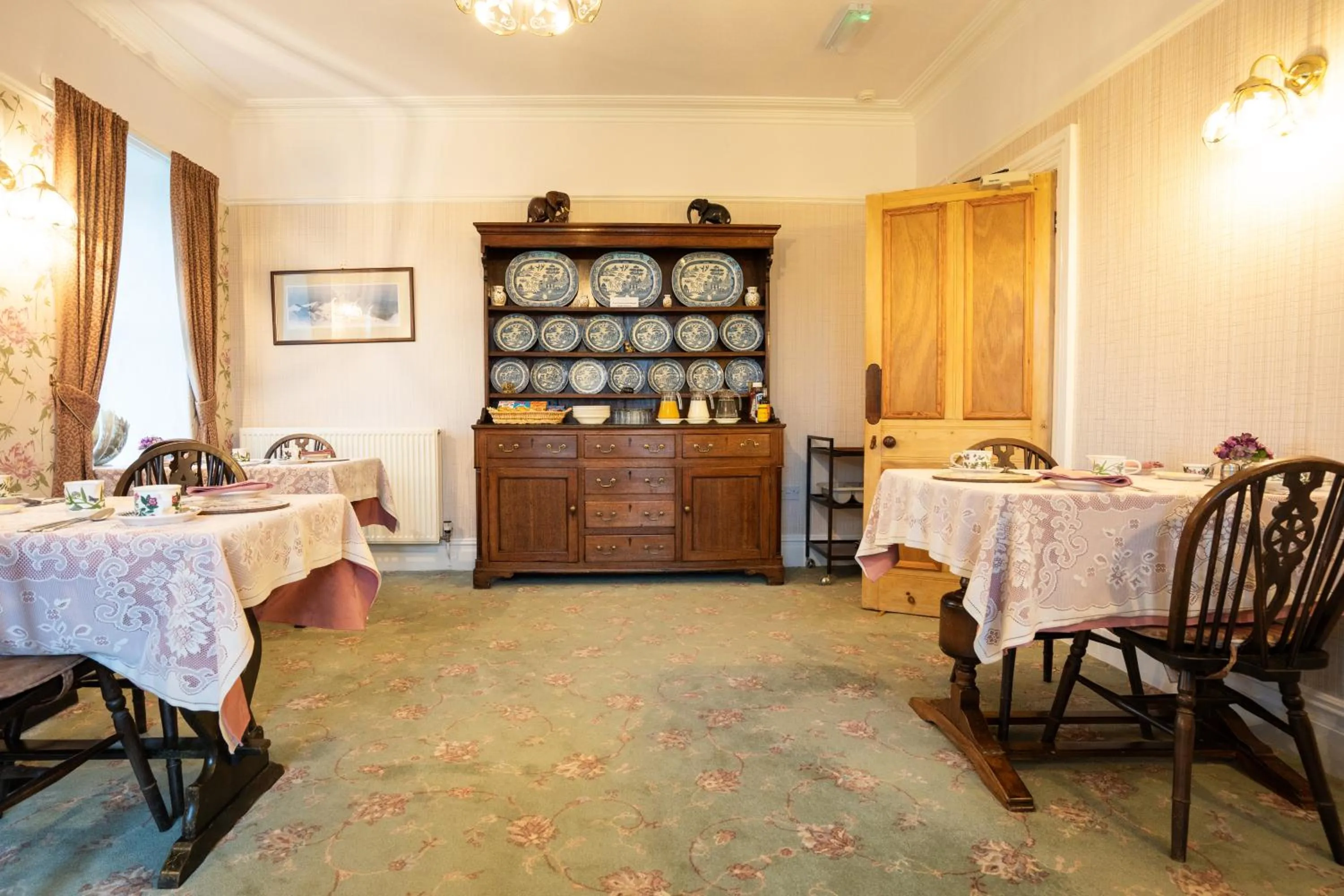 Dining area in Gwrach Ynys Country Guest House