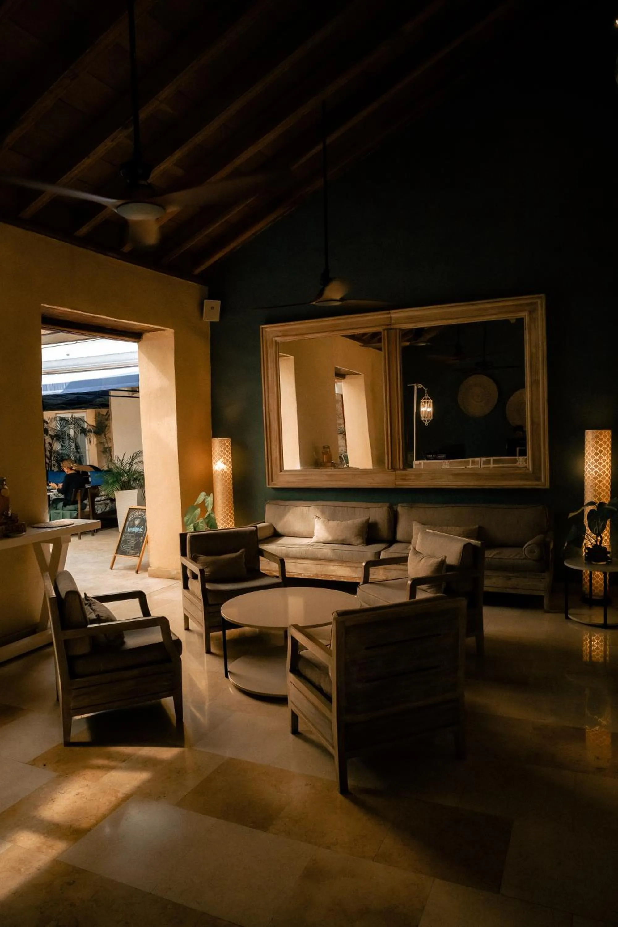 Lobby or reception in Nacar Hotel Cartagena, Curio Collection by Hilton