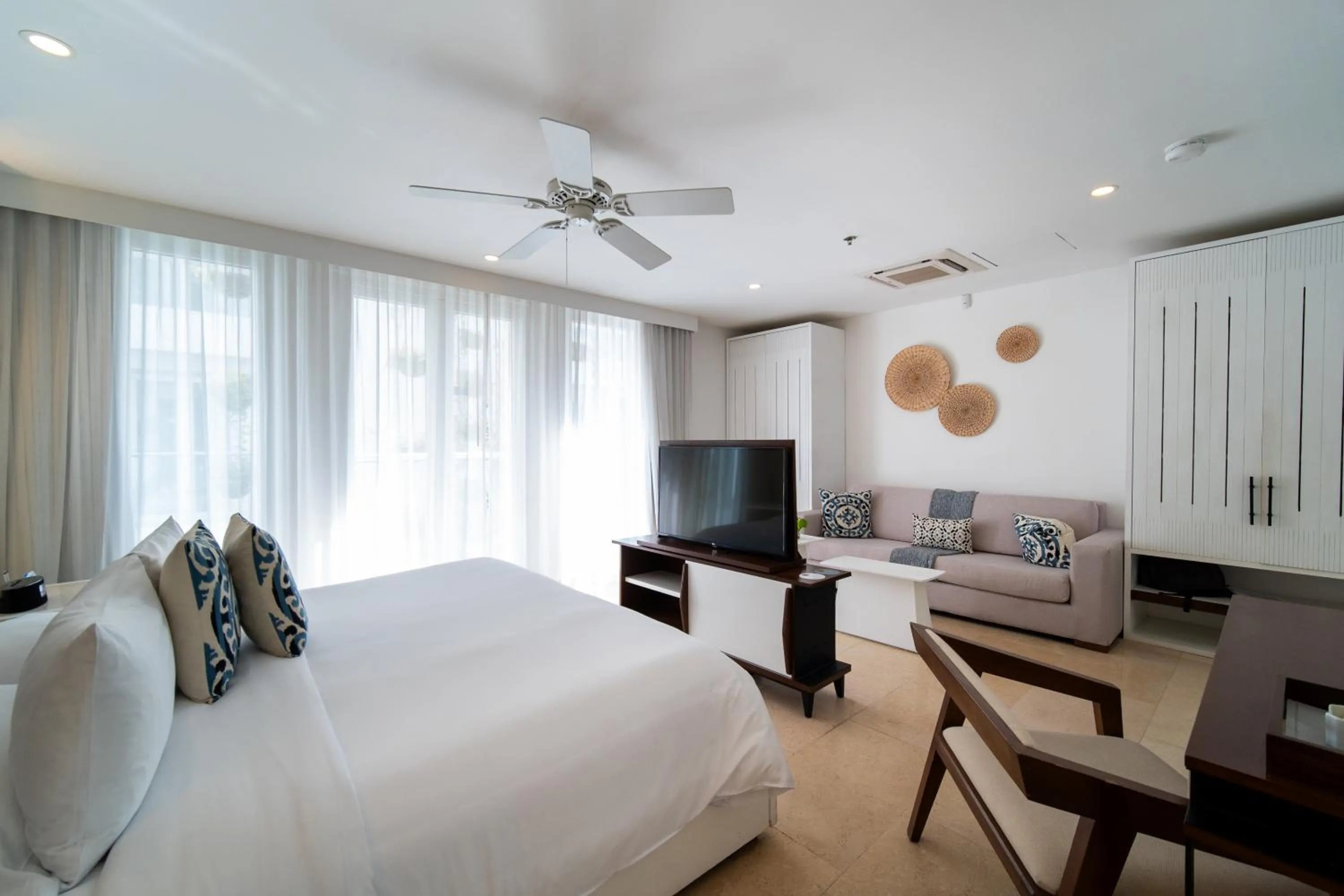 Photo of the whole room, Bed in Nacar Hotel Cartagena, Curio Collection by Hilton