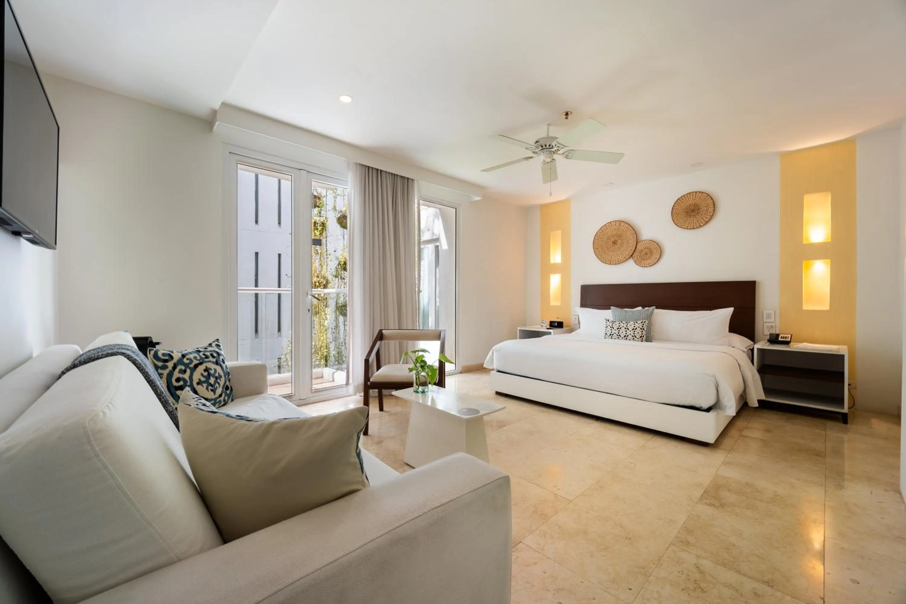 Photo of the whole room, Bed in Nacar Hotel Cartagena, Curio Collection by Hilton