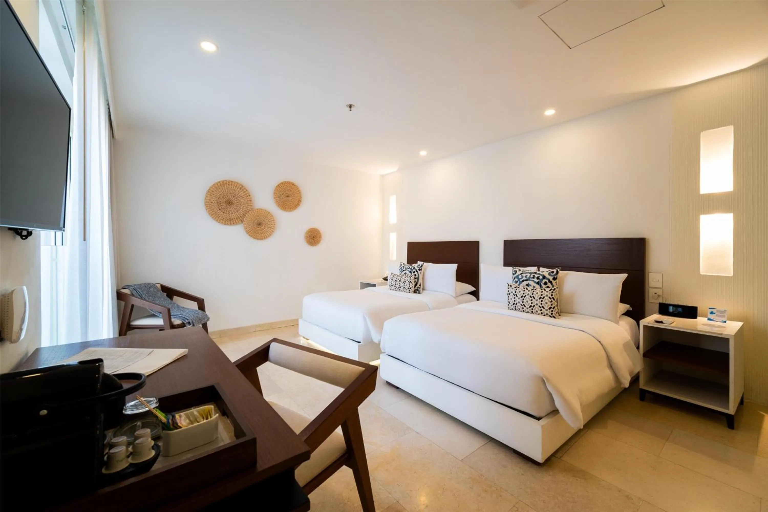 Bedroom, Bed in Nacar Hotel Cartagena, Curio Collection by Hilton