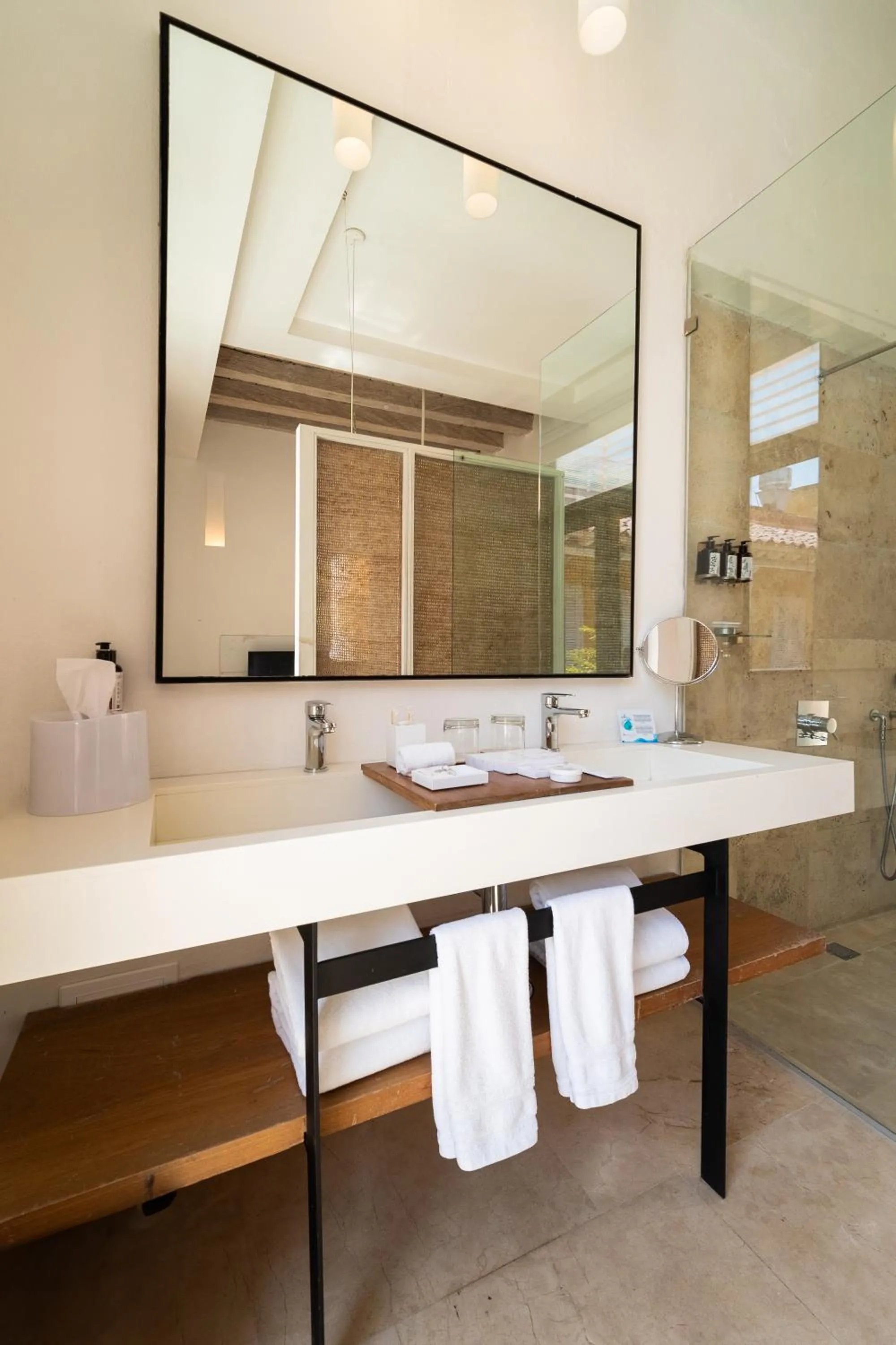 Bathroom in Nacar Hotel Cartagena, Curio Collection by Hilton