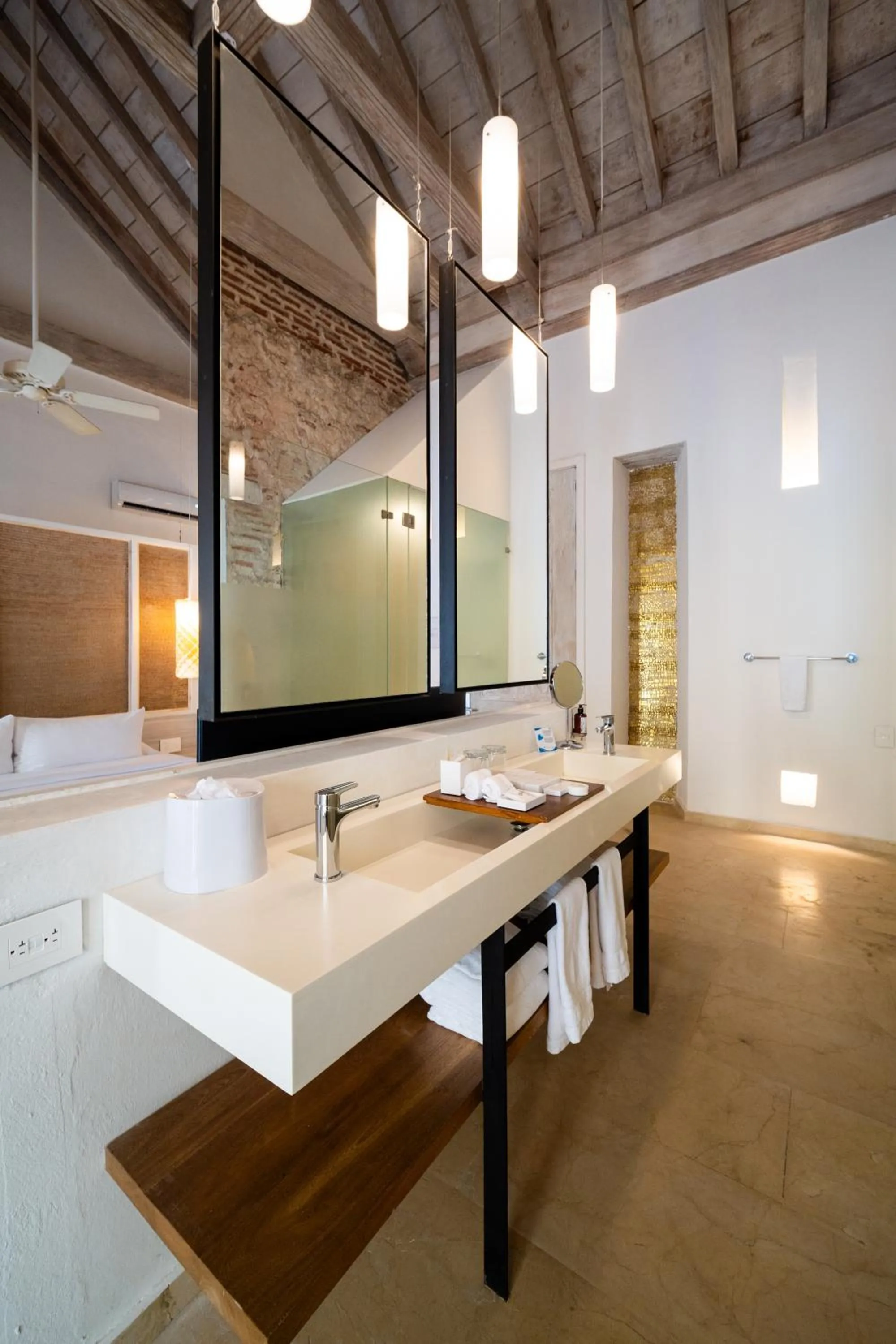 Bathroom in Nacar Hotel Cartagena, Curio Collection by Hilton
