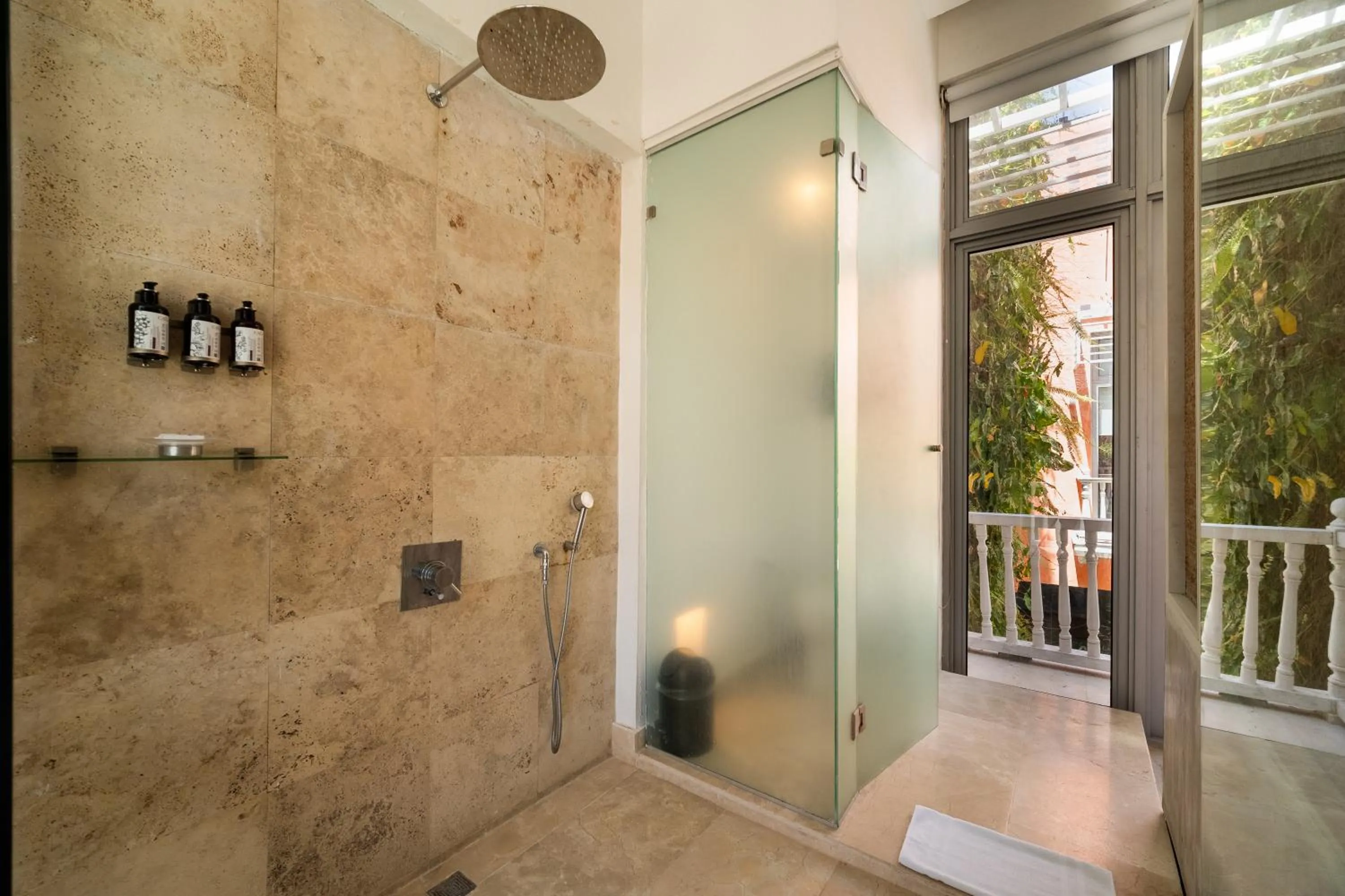 Bathroom in Nacar Hotel Cartagena, Curio Collection by Hilton