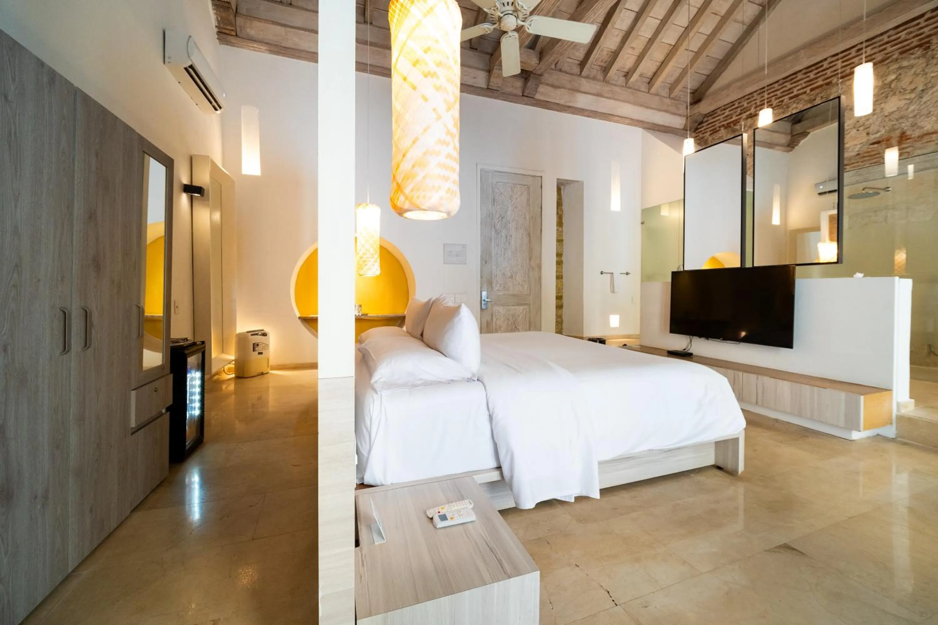 Photo of the whole room, Bed in Nacar Hotel Cartagena, Curio Collection by Hilton