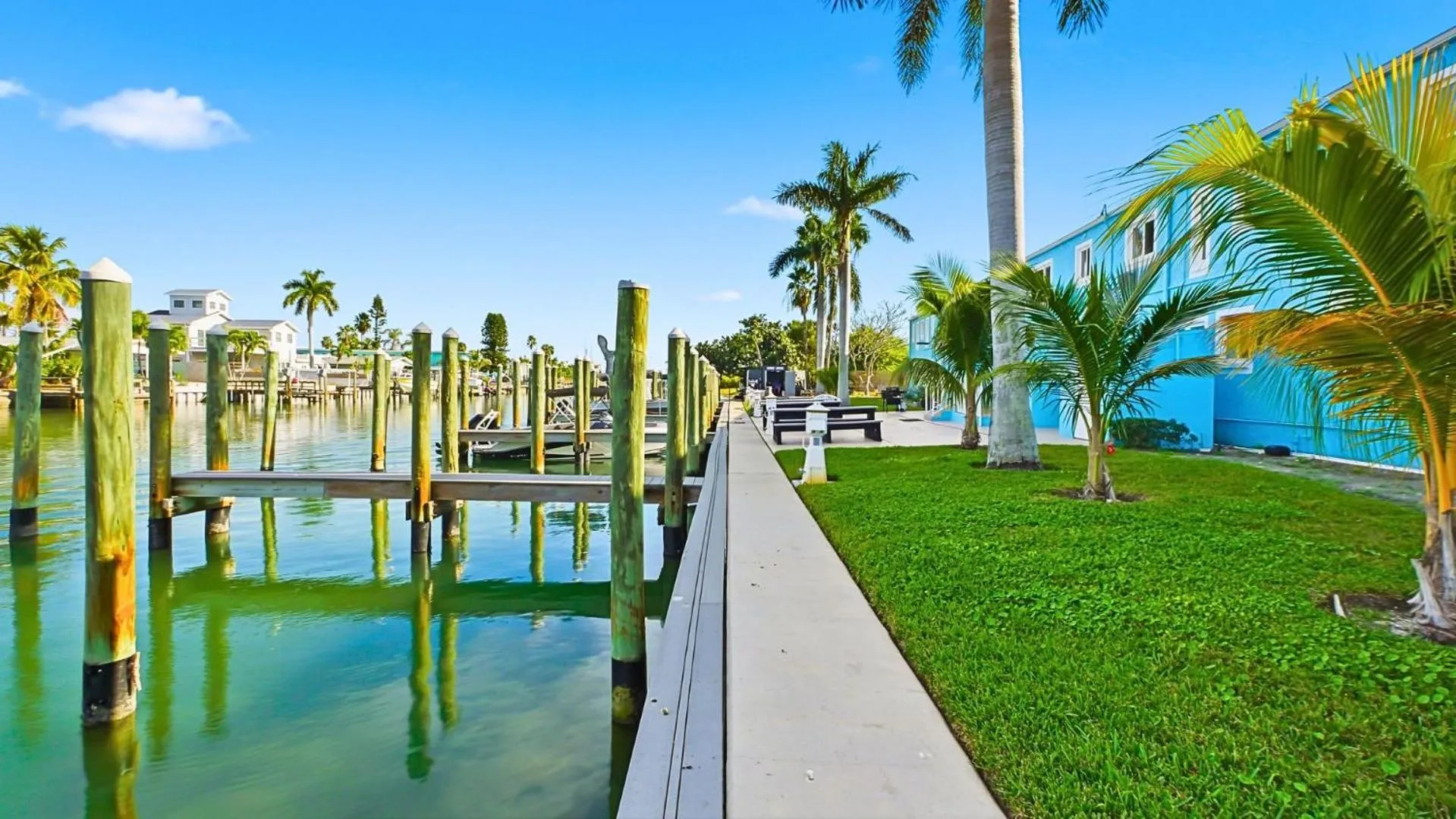 Nearby landmark in Bayside Inn and Marina