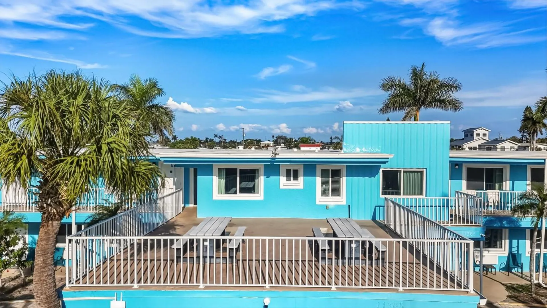 Balcony/Terrace in Bayside Inn and Marina