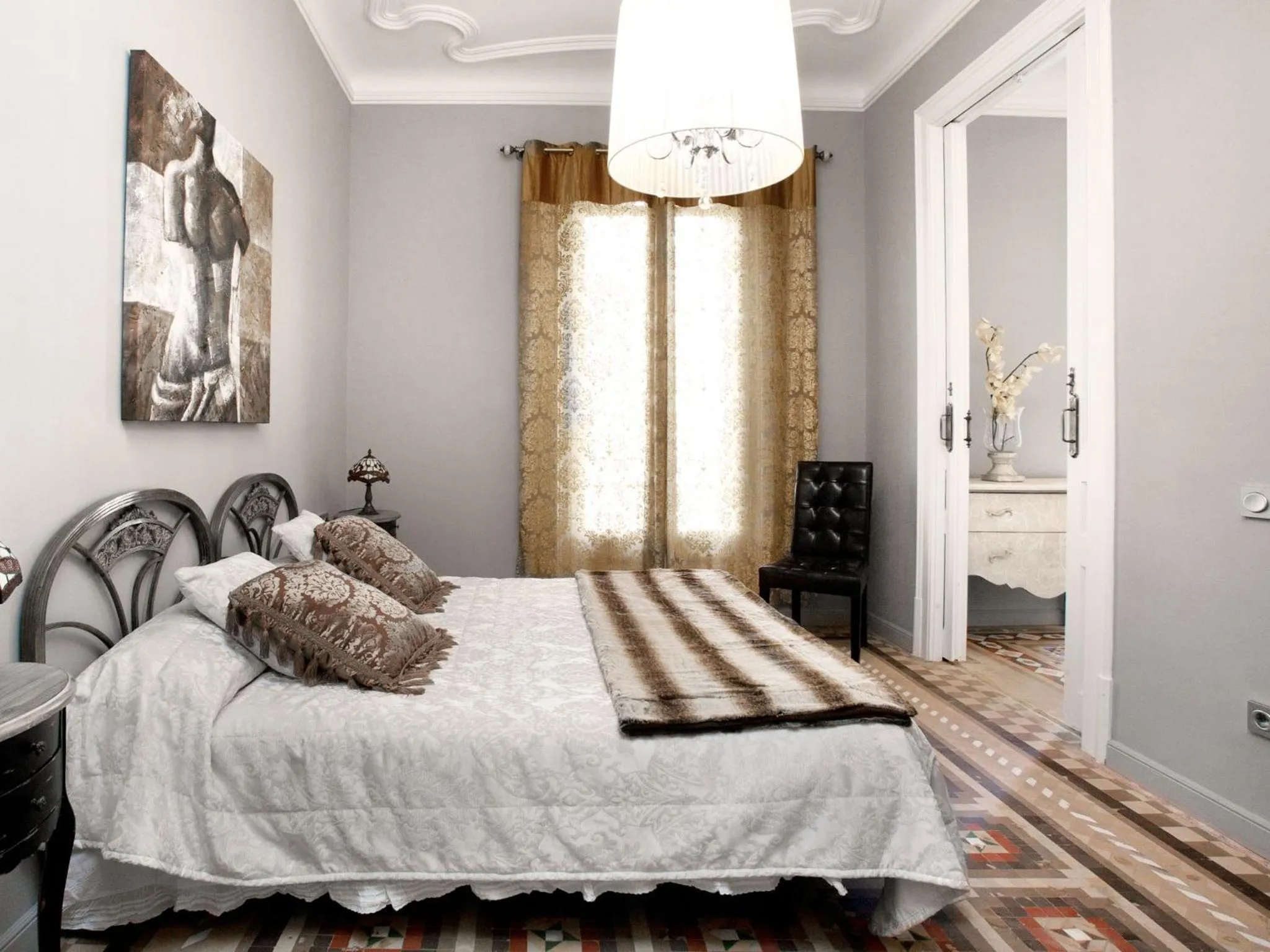 Bed in BCN Rambla Catalunya Apartments