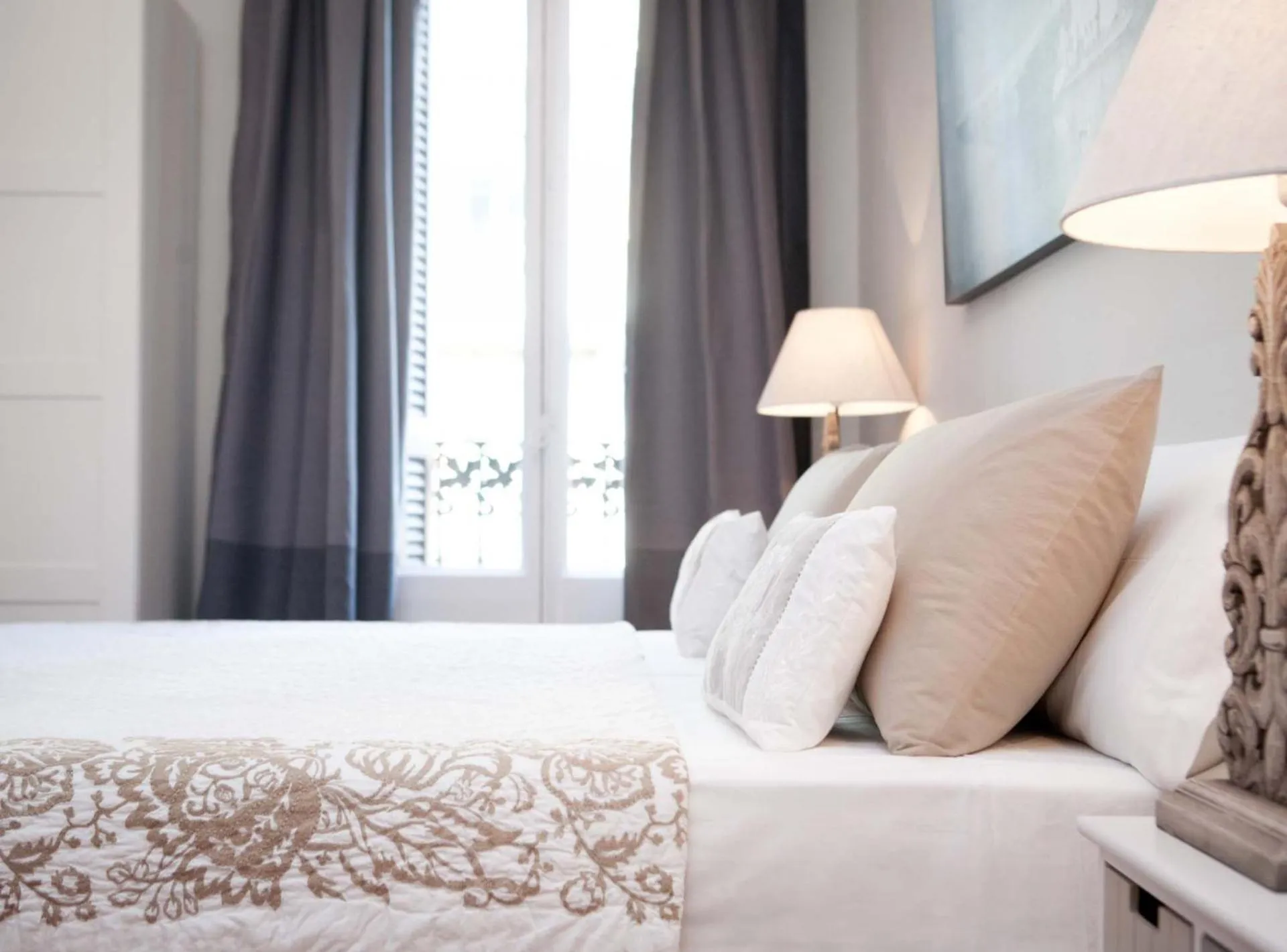 Bed in BCN Rambla Catalunya Apartments