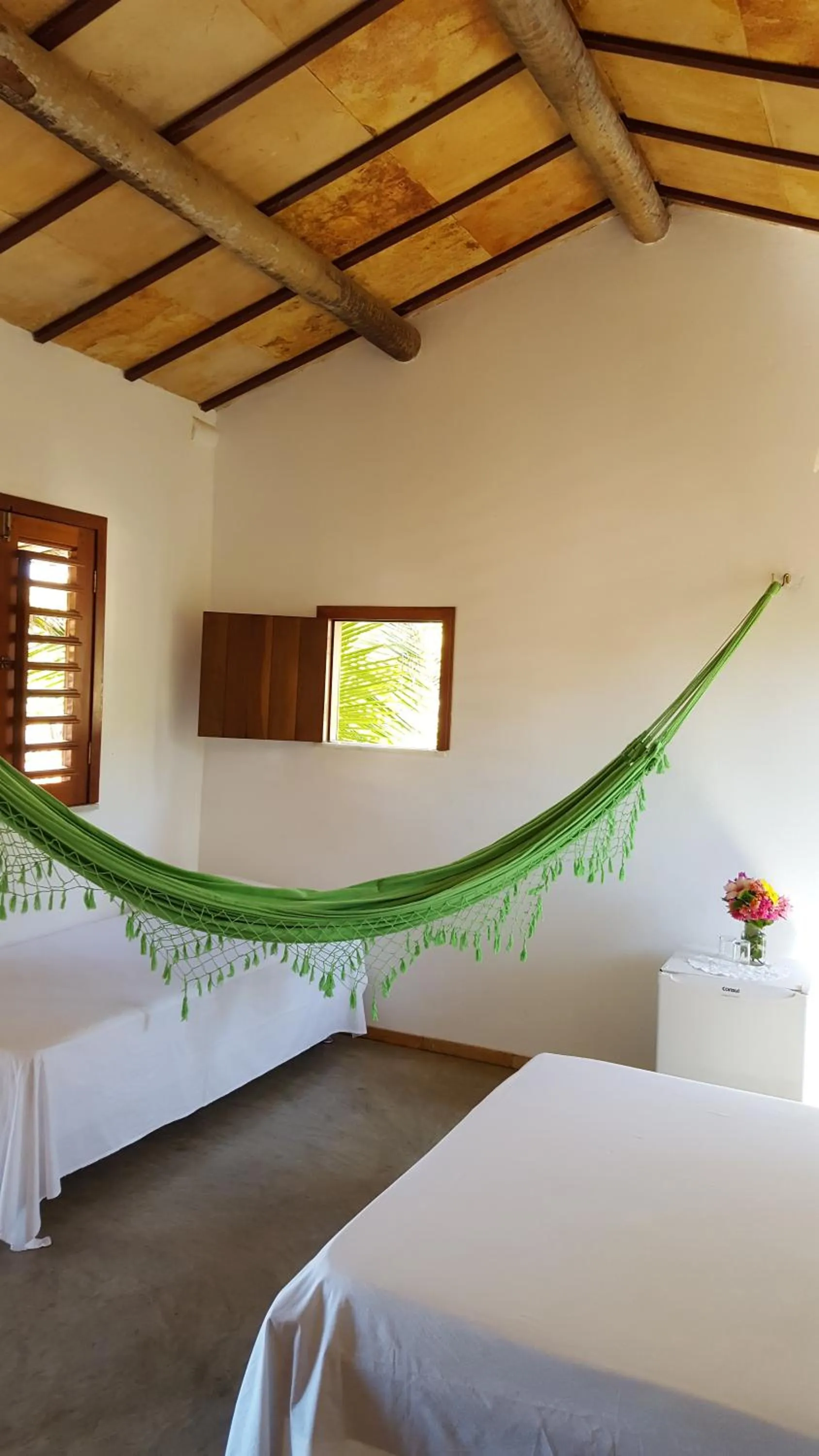 Bed in Pousada Agua Marinha