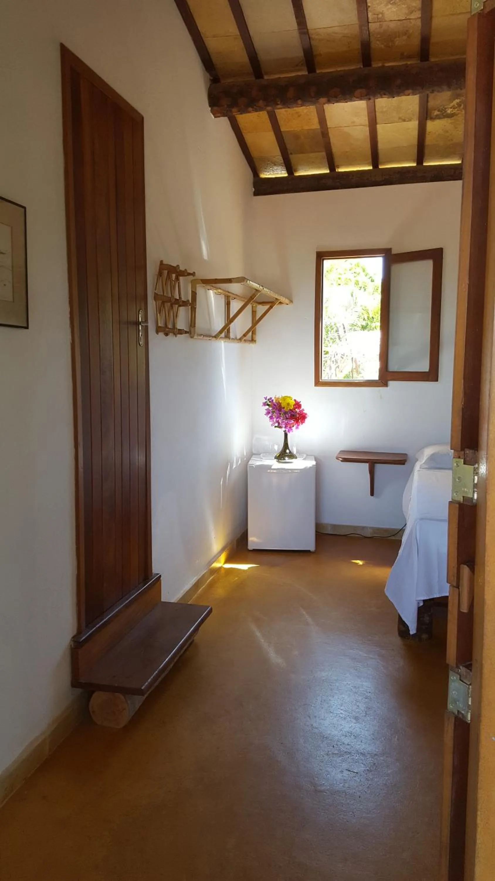 Bed in Pousada Agua Marinha