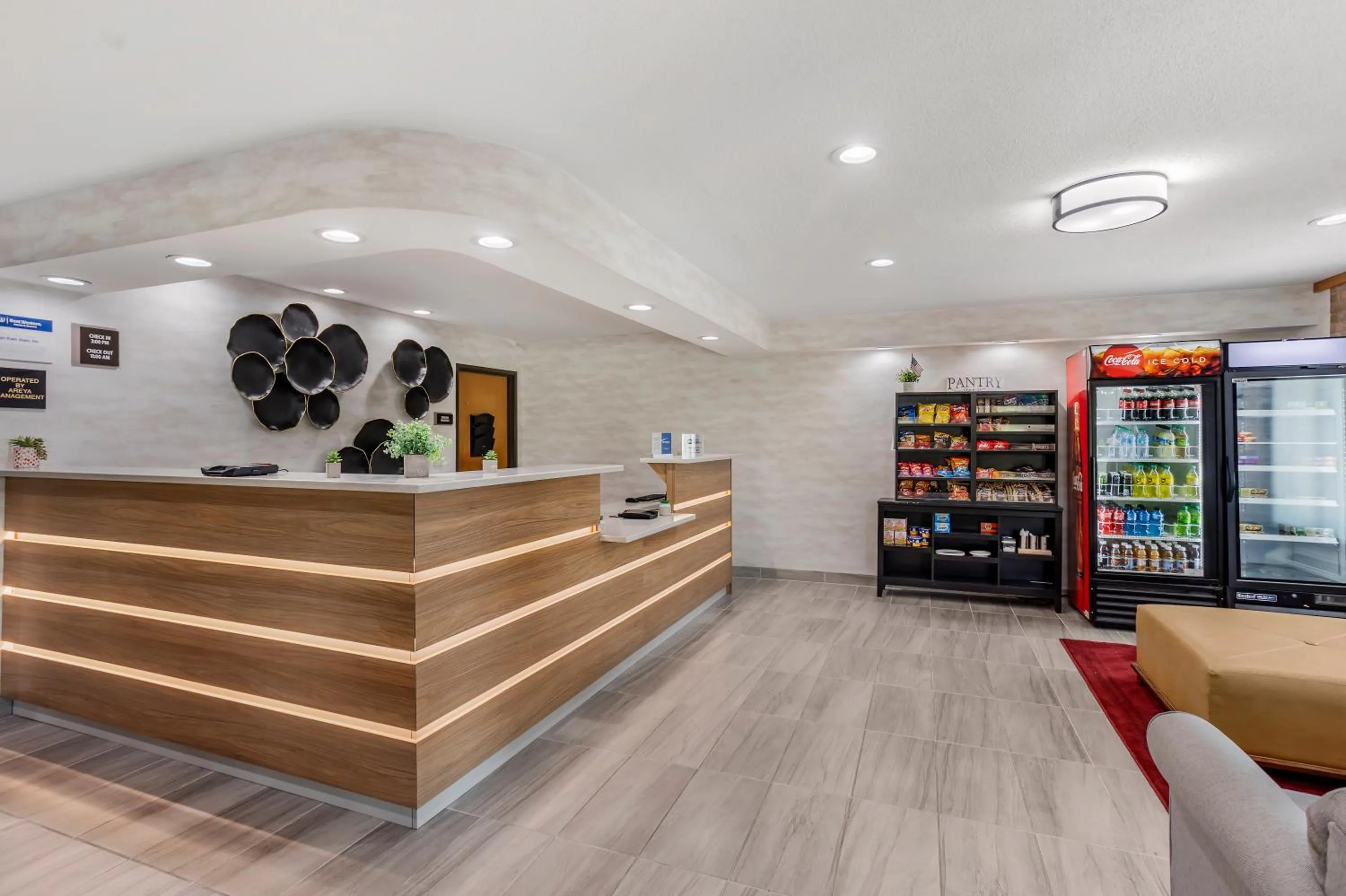 Lobby or reception in Best Western Shippensburg