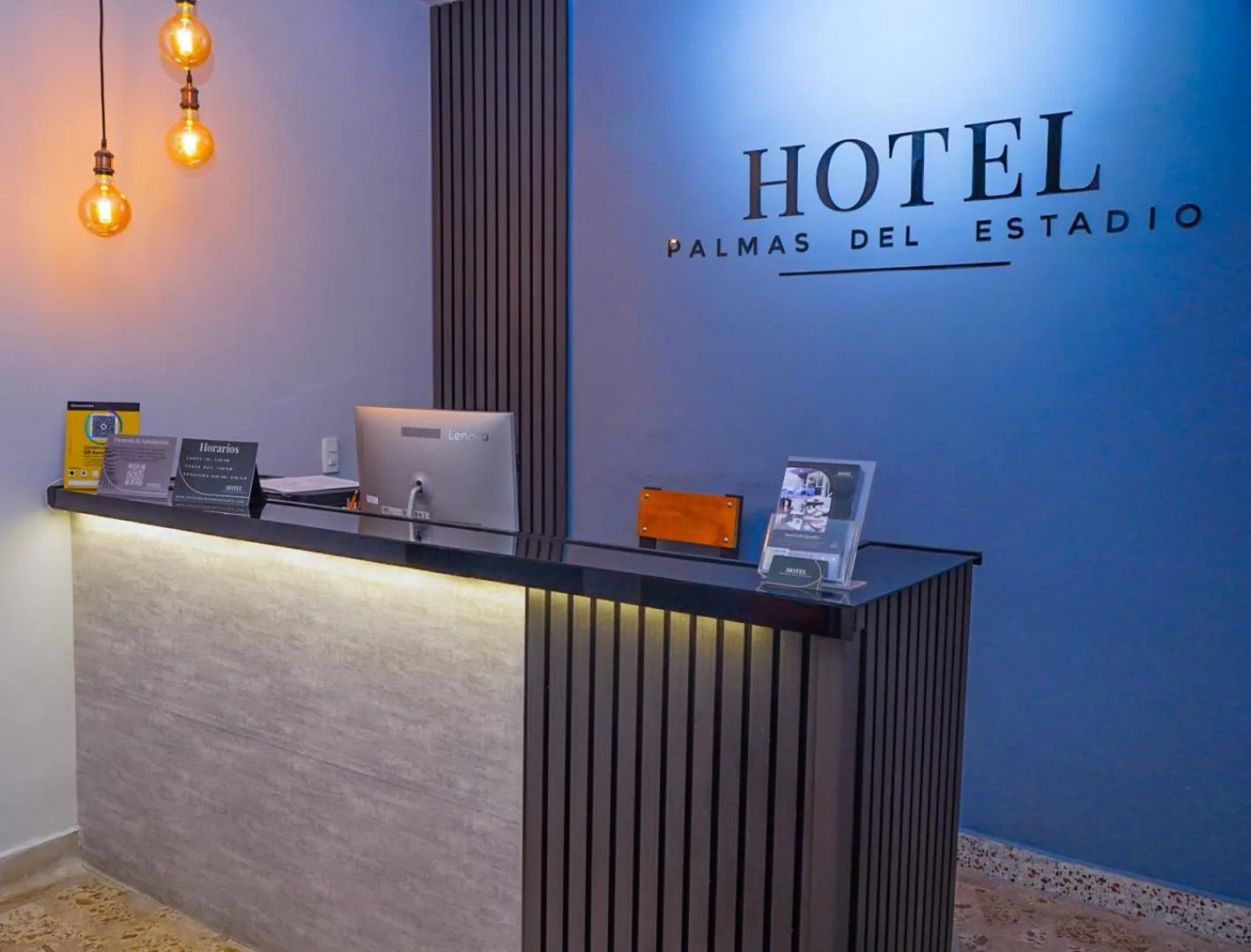 Lobby or reception in Hotel Palmas del Estadio