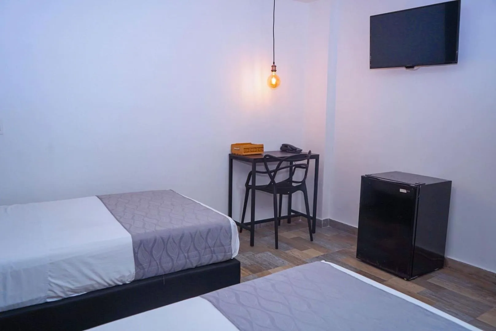 TV and multimedia, Bed in Hotel Palmas del Estadio