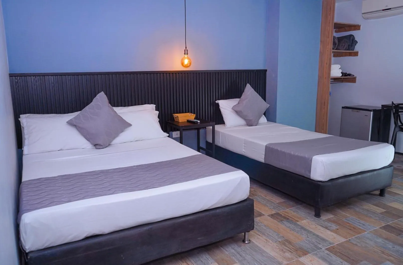 Decorative detail, Bed in Hotel Palmas del Estadio