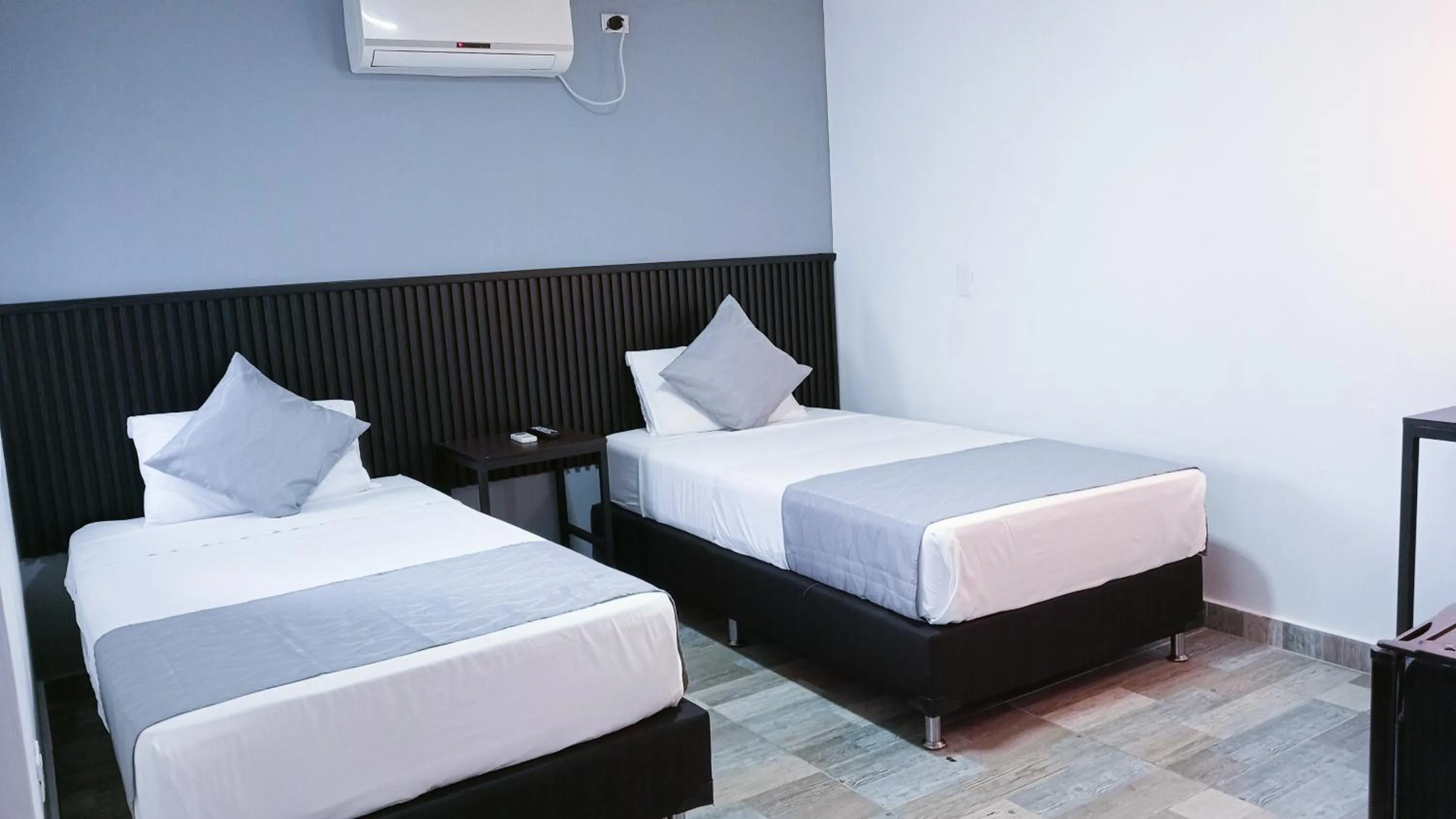 Photo of the whole room, Bed in Hotel Palmas del Estadio