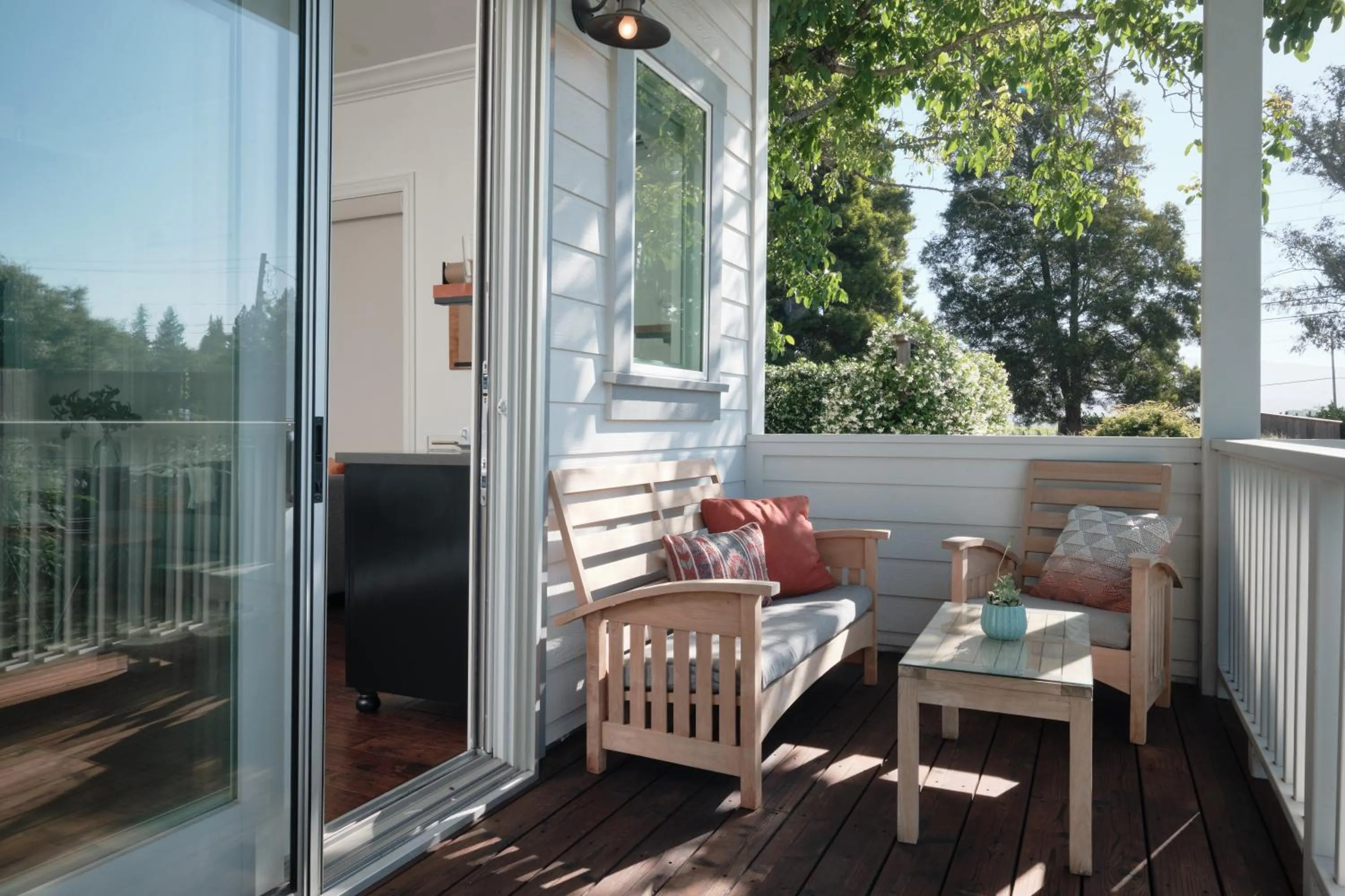 Balcony/Terrace in The Setting Inn Napa Valley