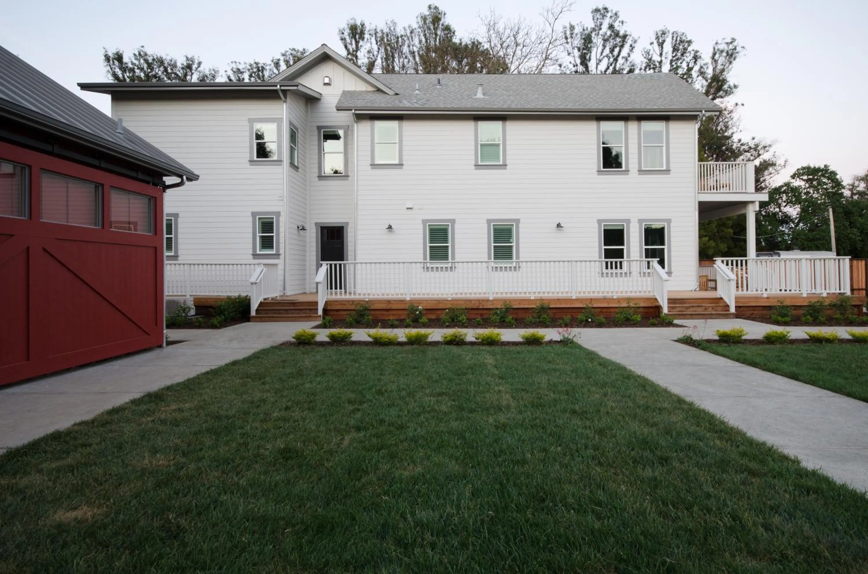 Property building in The Setting Inn Napa Valley