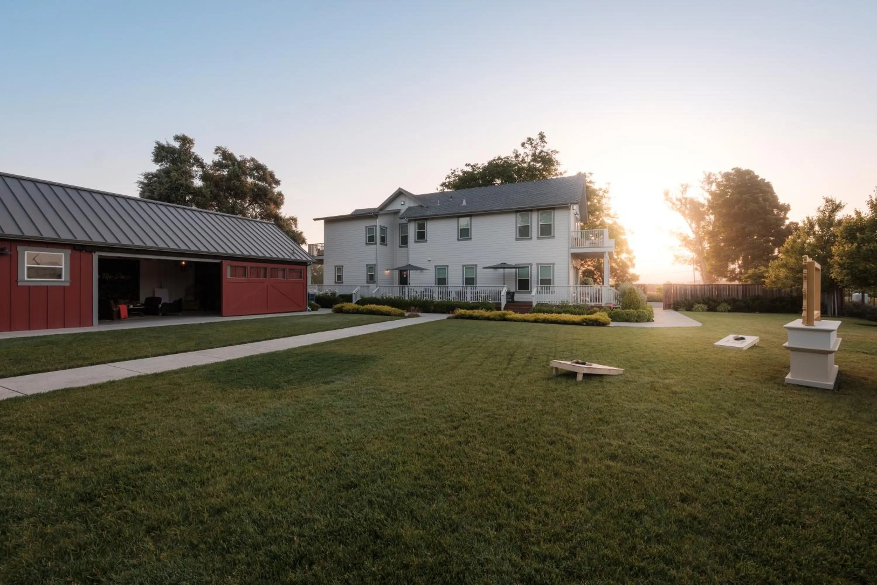 Property building in The Setting Inn Napa Valley
