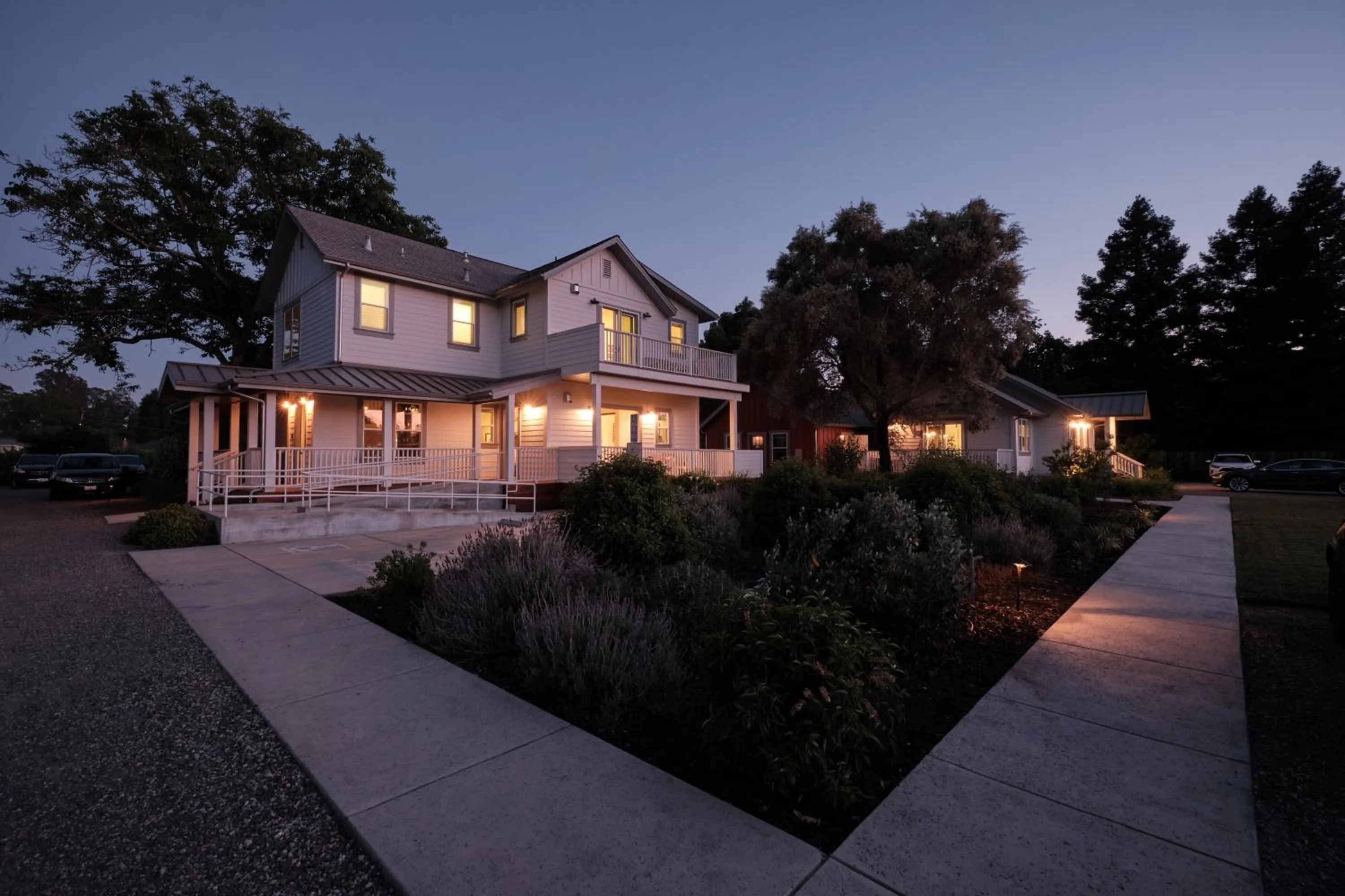 Property building in The Setting Inn Napa Valley