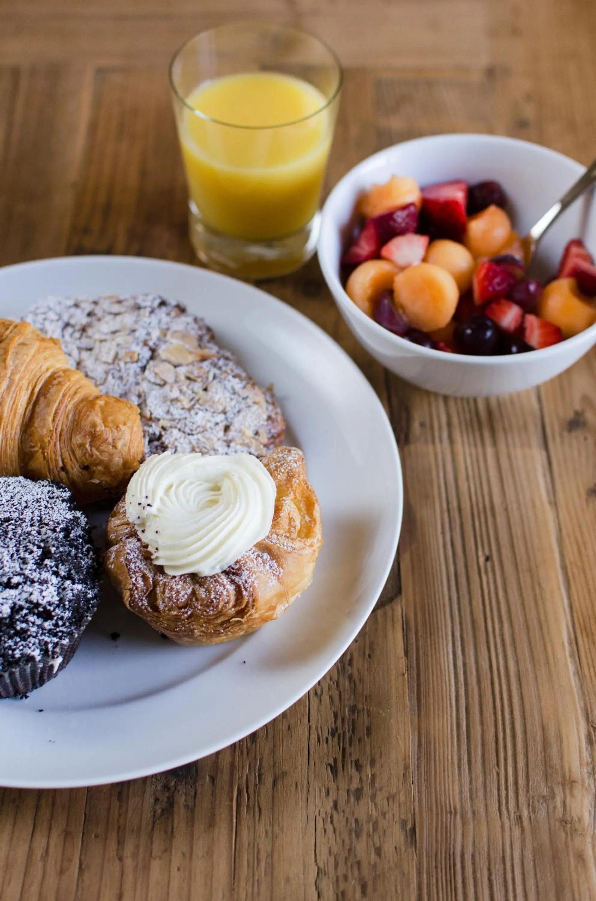 Food close-up in The Setting Inn Napa Valley