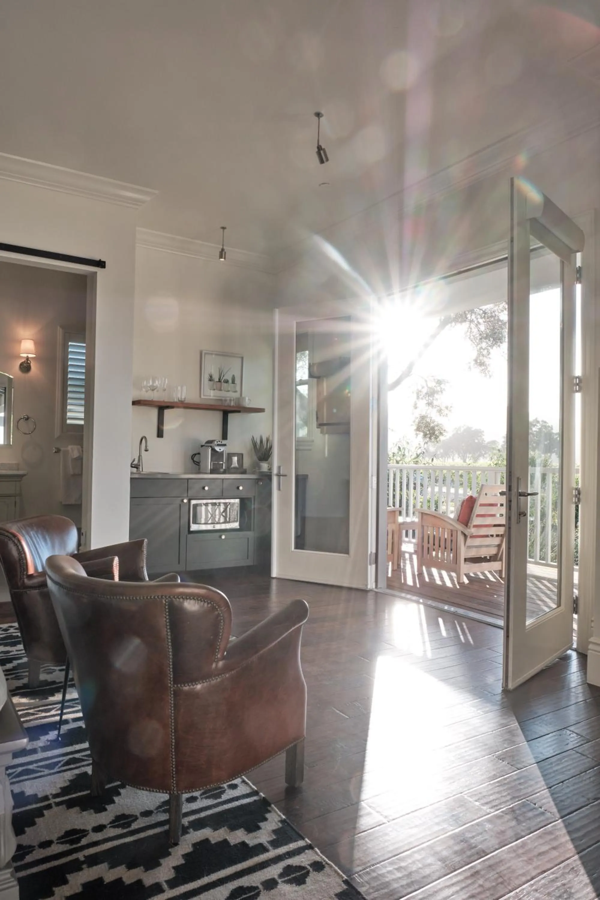 Balcony/Terrace in The Setting Inn Napa Valley