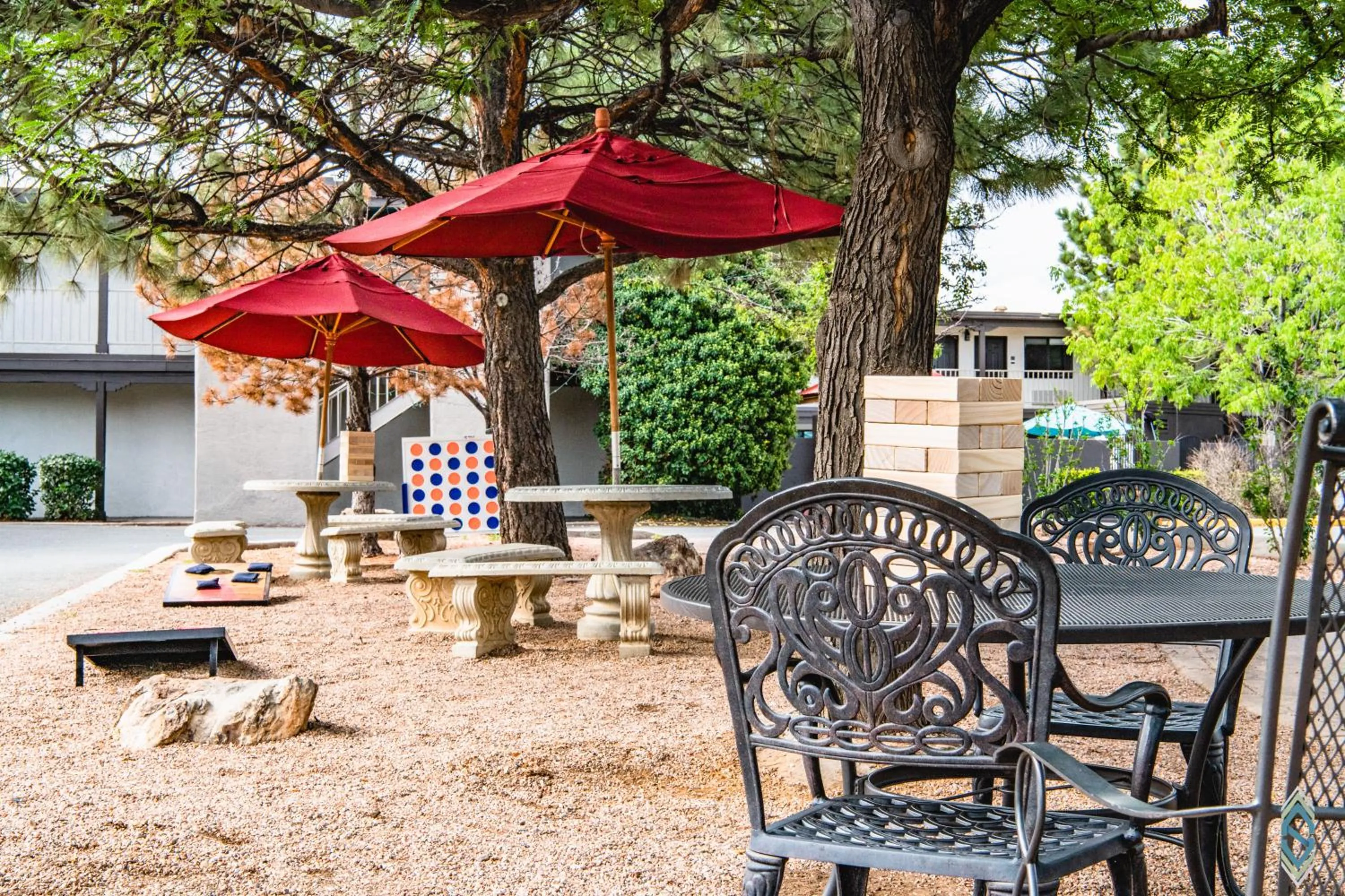 Seating area in The Sage Hotel