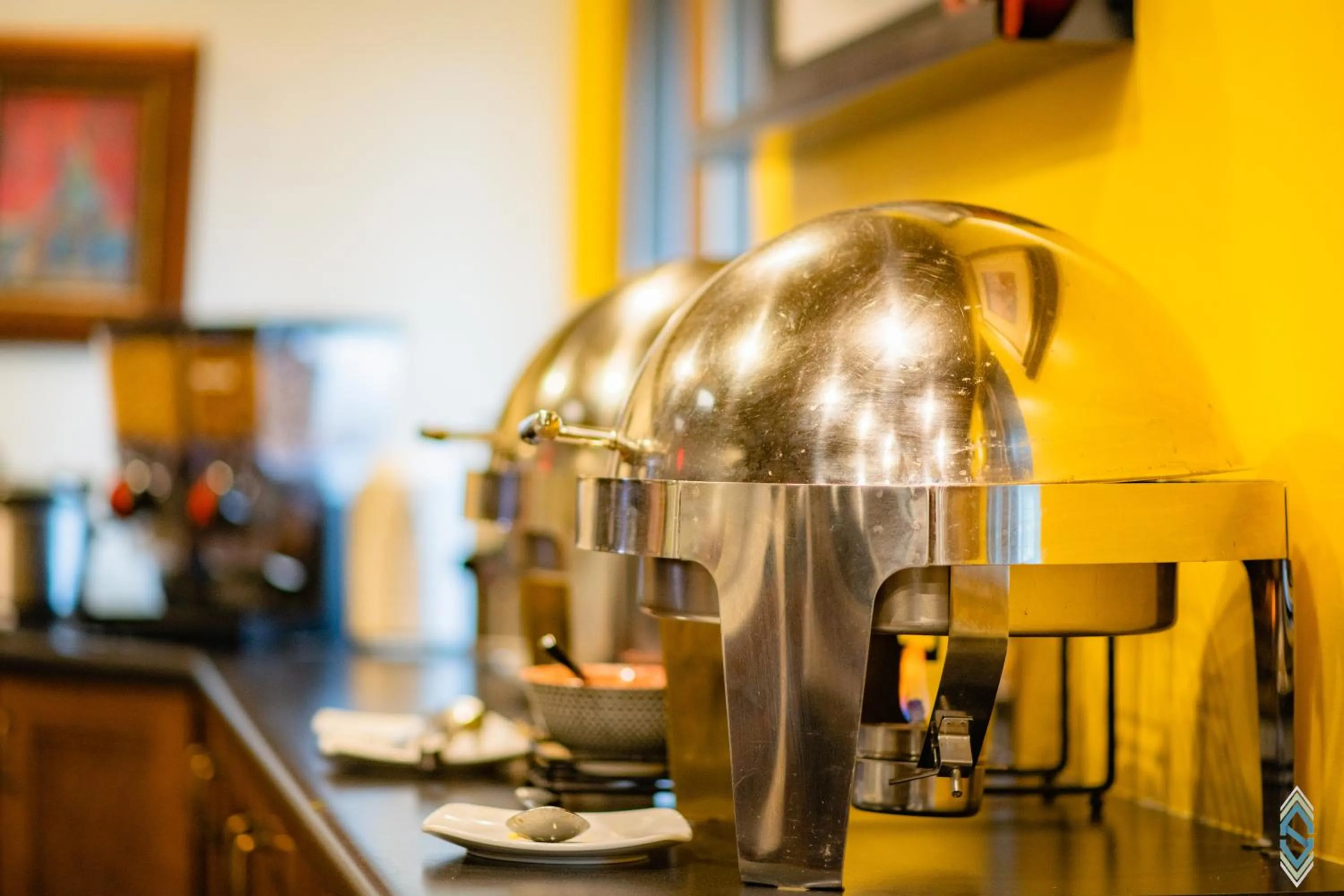 Buffet breakfast in The Sage Hotel