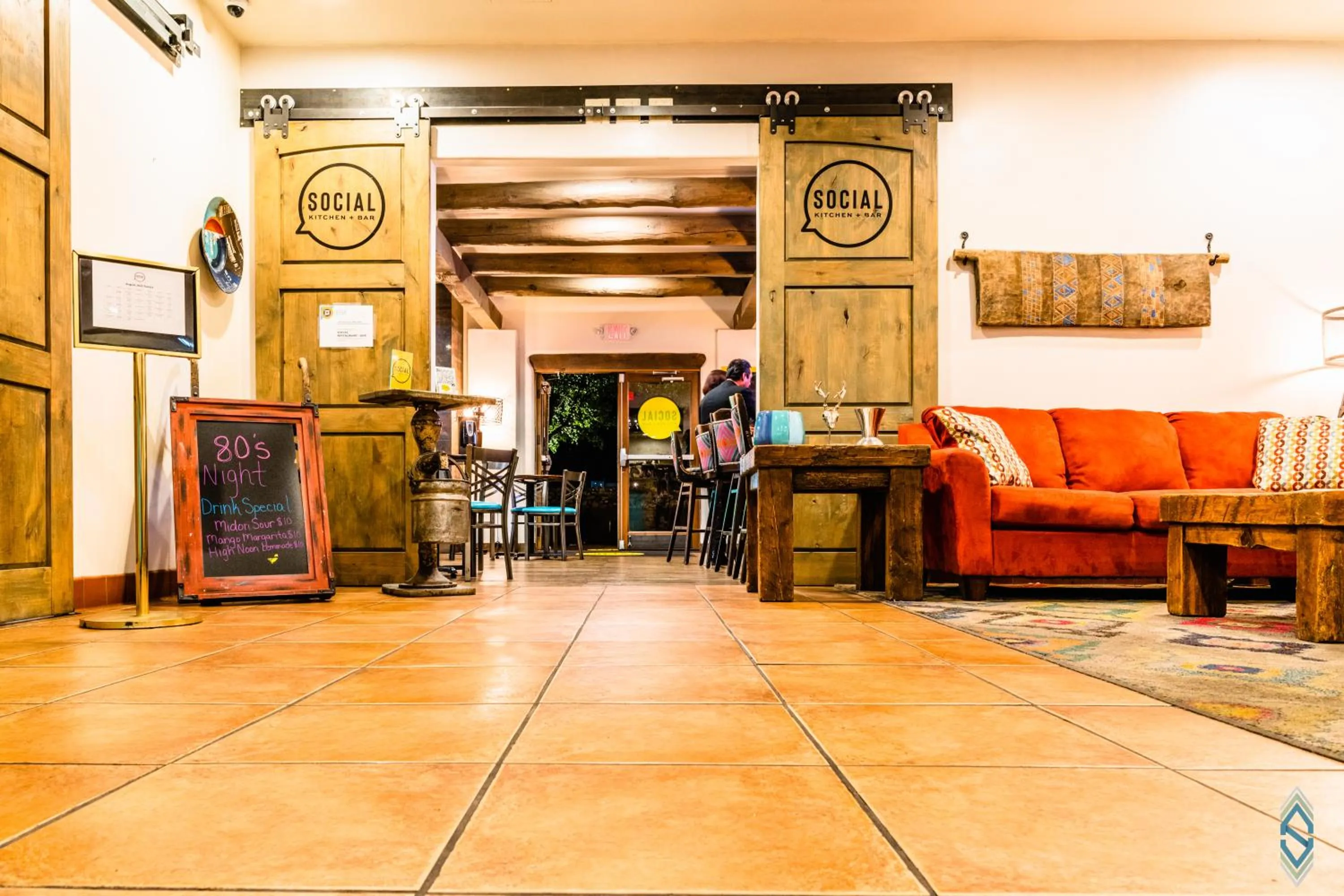 Restaurant/places to eat in The Sage Hotel