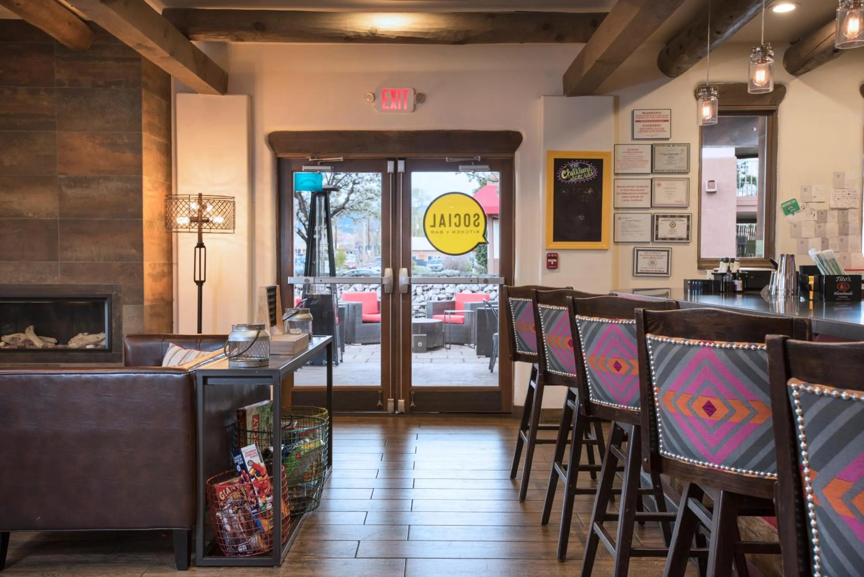 Restaurant/places to eat in The Sage Hotel